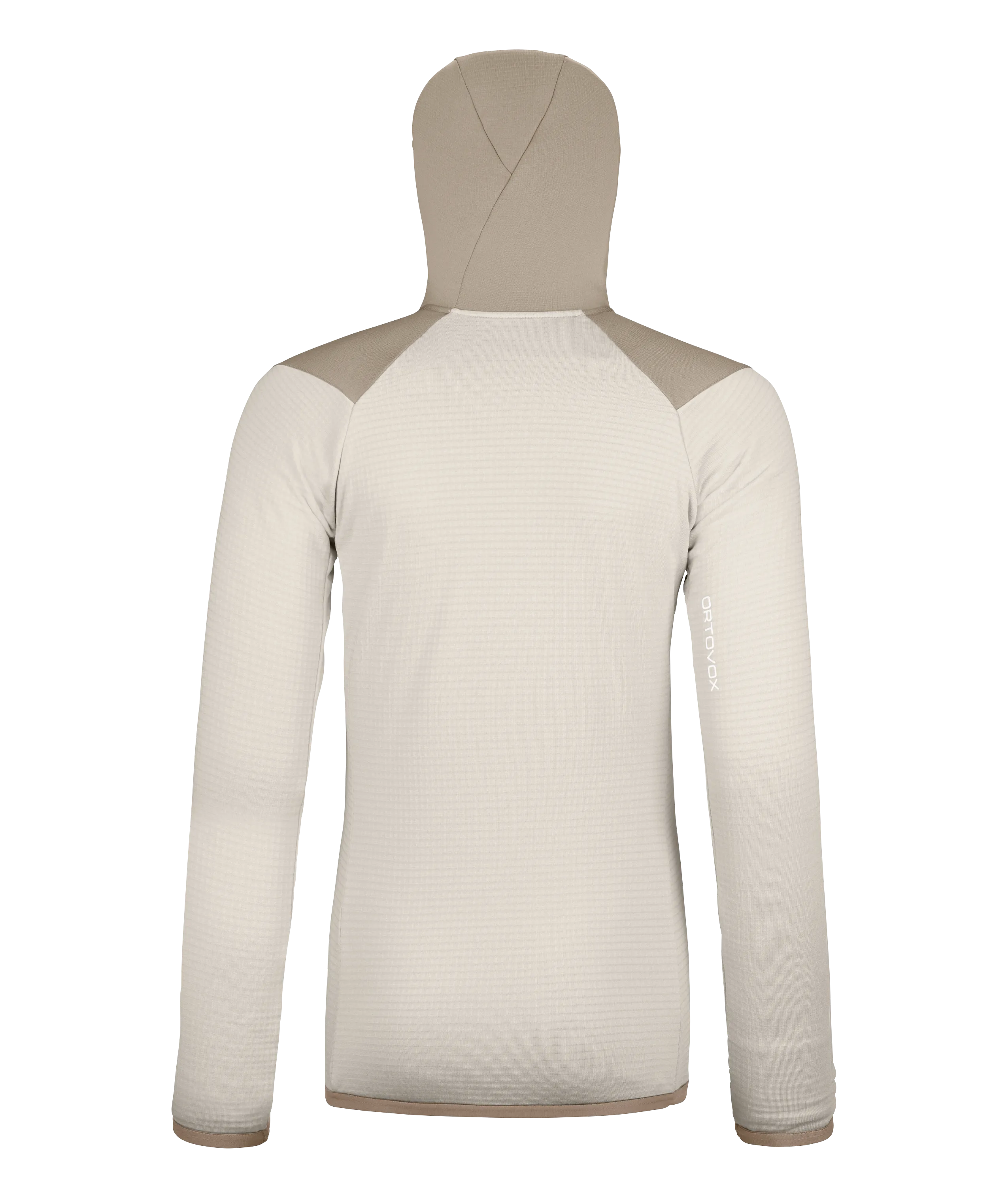 FLEECE GRID HOODY W Langarm, Ärmel, Kapuze, Kapuzenpulli, Pullover