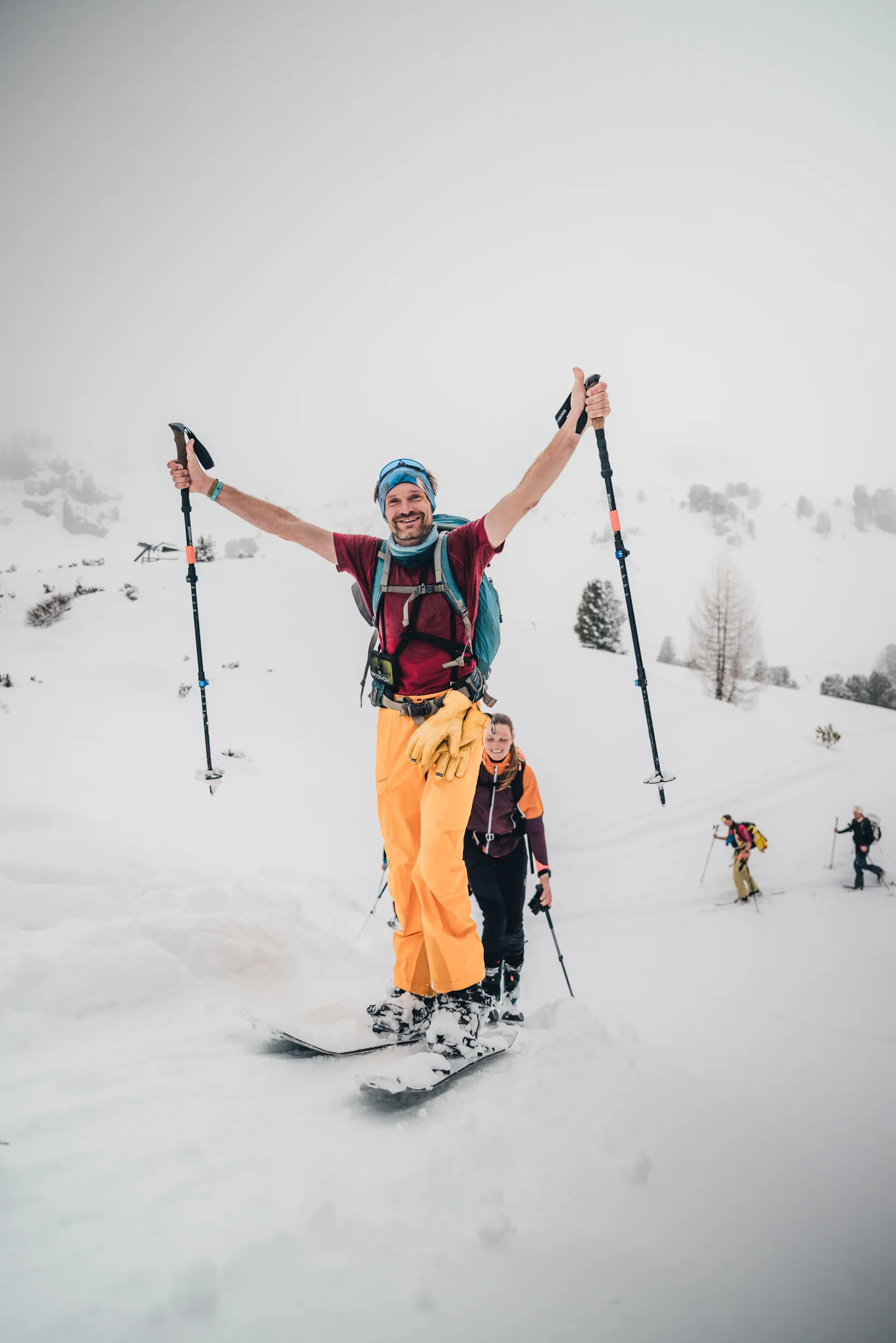 Outdoors, Nature, Piste, Snow, Person