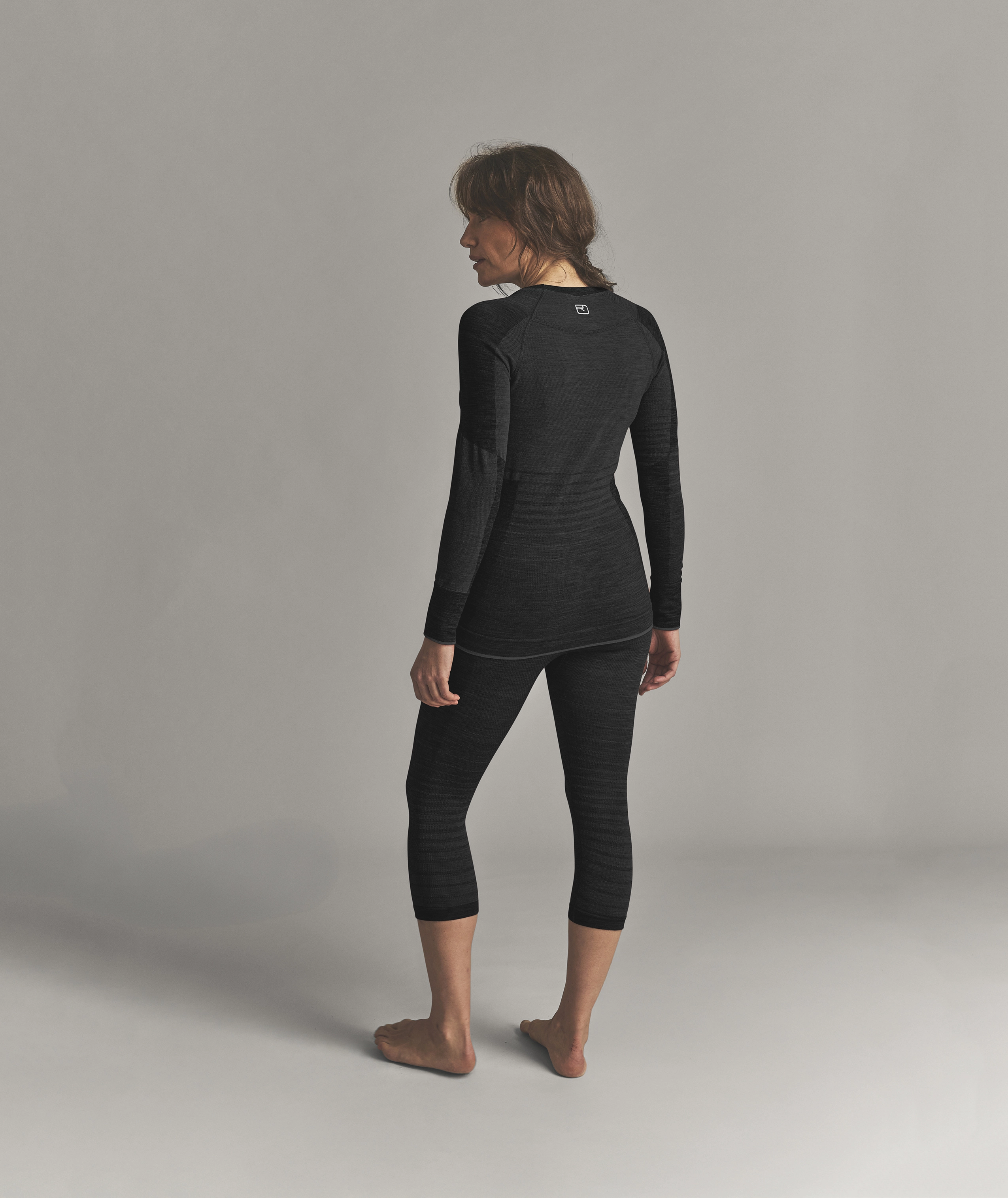 230 COMPETITION LONG SLEEVE W activewear, long-sleeve, black, leggings, athletic wear