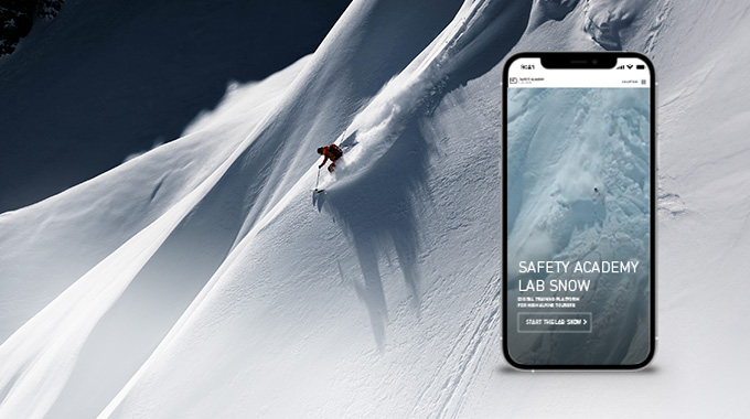 240924_Startseiten_WS2425_Oktober_Lab_Snow_680x380_CWI Phone, Person, Outdoors, Mobile Phone, Piste