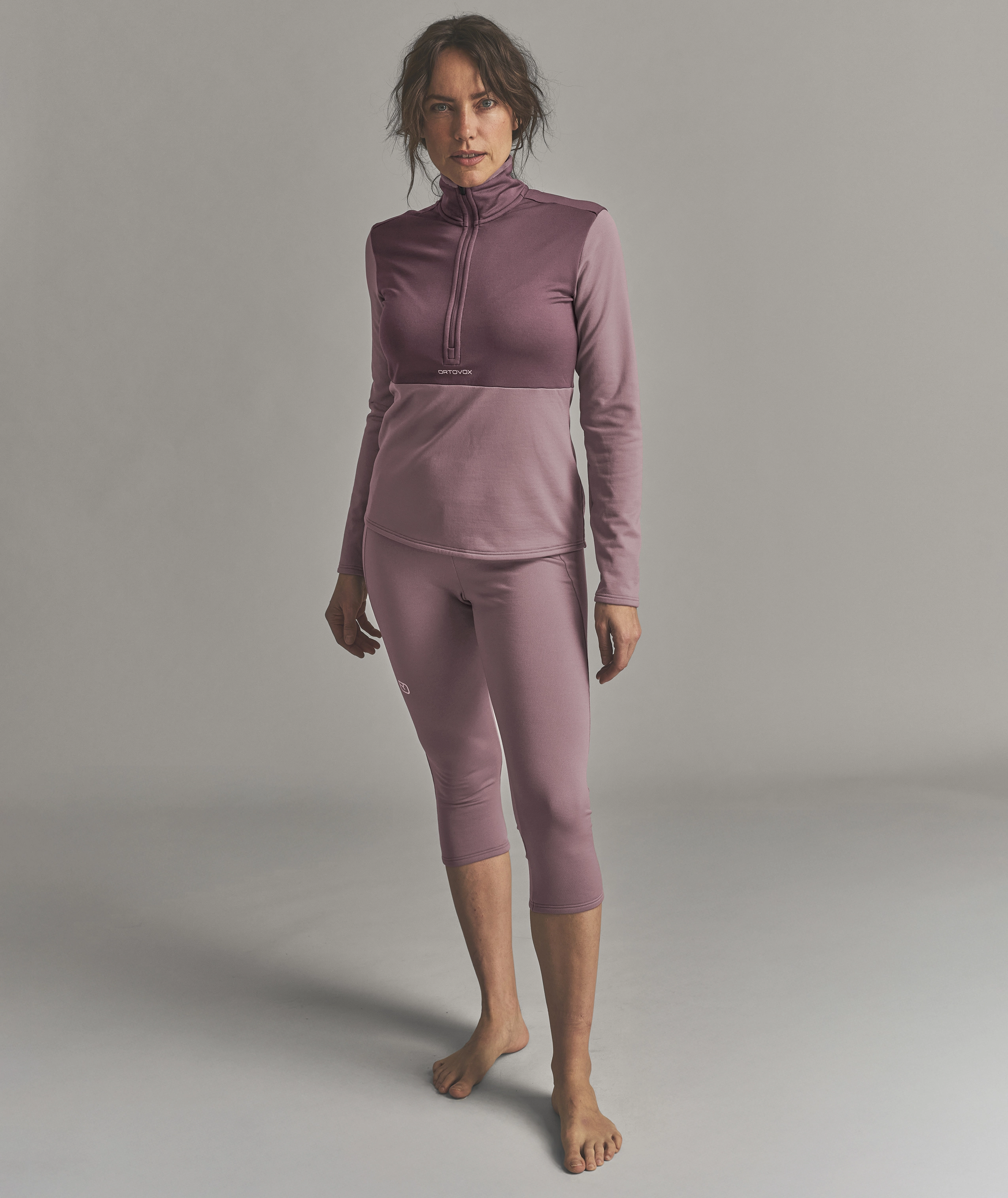 FLEECE LIGHT ZIP NECK W FLEECE LIGHT ZIP NECK W