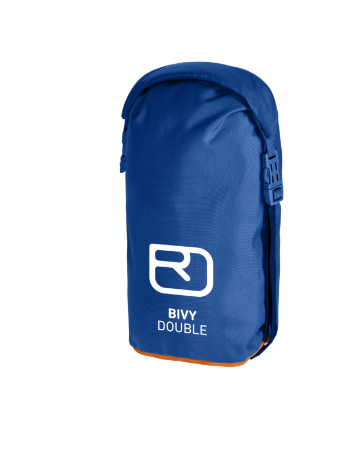 Bivy-double pouch, ultra‑compact, drybag, blue, bivy double