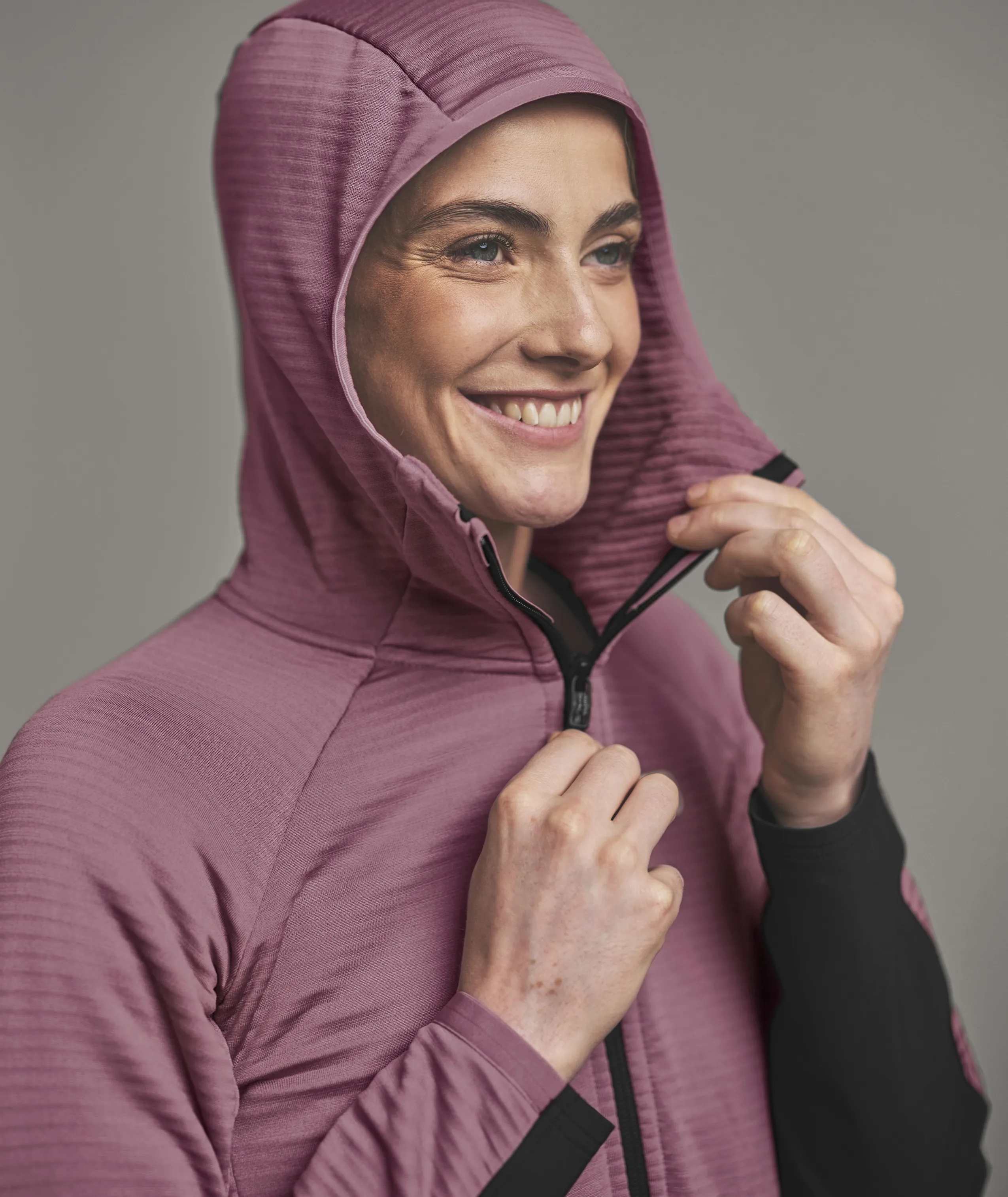 87302-35401-FLEECE_RIB_HOODY_W-D-06.jpg 87302-35401-FLEECE_RIB_HOODY_W-D-06.jpg, hoodie, zipper, soft, pink, hooded