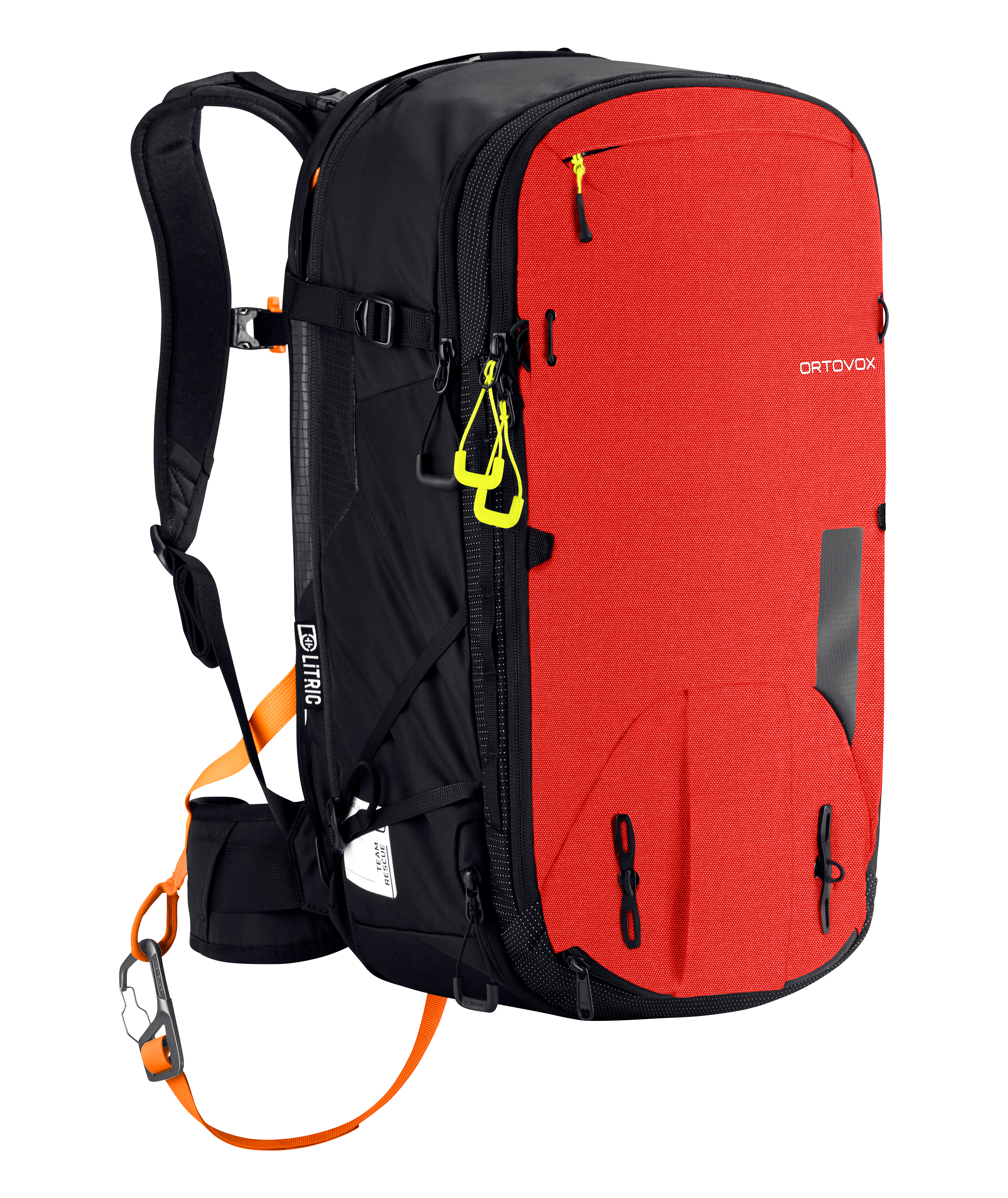 48553-36101-RESCUE_AVABAG_LITRIC_36S_rescue_red-B-01 backpack, rucksack, daypack, outdoor, orange-black