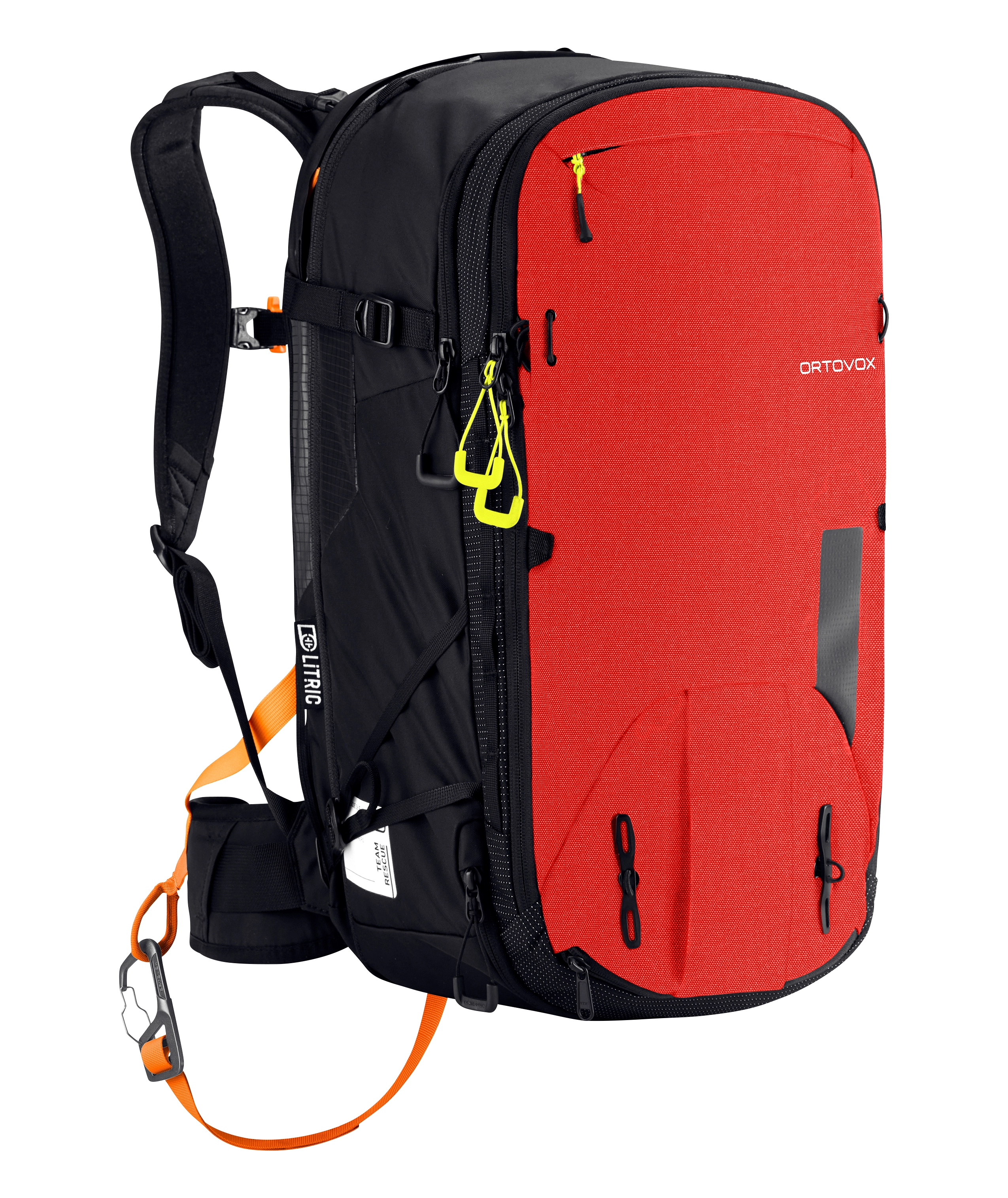 48553-36101-RESCUE_AVABAG_LITRIC_36S_rescue_red-B-01 backpack, rucksack, daypack, outdoor, orange-black