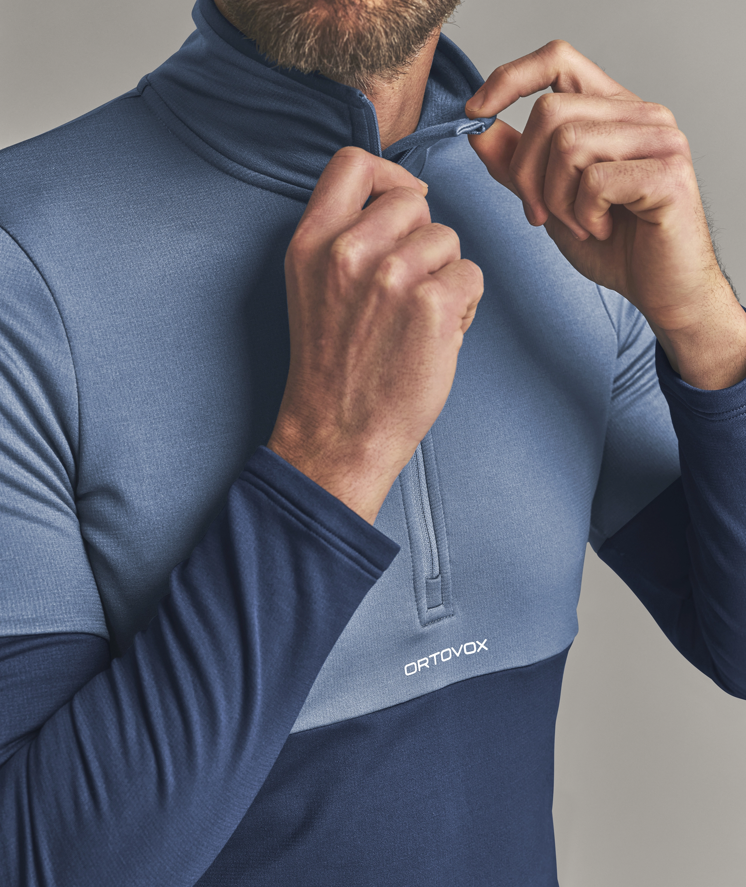 FLEECE LIGHT ZIP NECK M FLEECE LIGHT ZIP NECK M