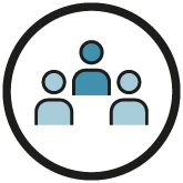 group, people, team, circle, icon