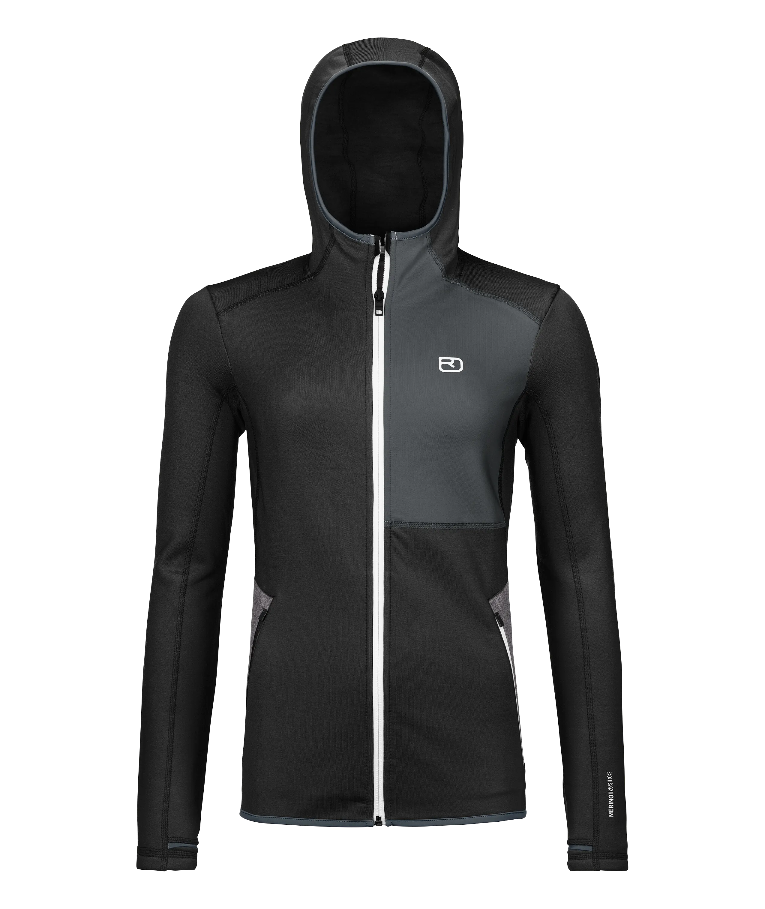FLEECE HOODY W Clothing, Coat, Jacket, Hoodie, Sweatshirt, Clothing, Coat, Jacket