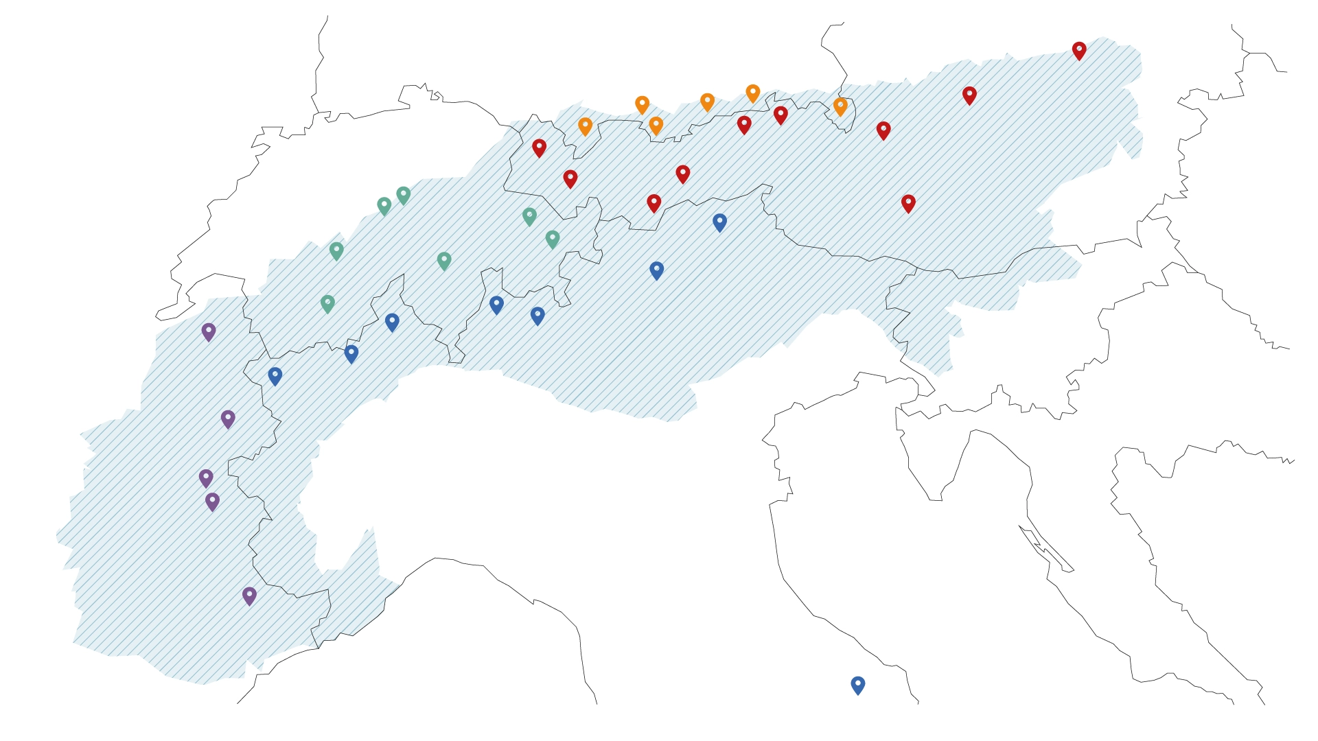 map, locations, pins, markers, regions, map, locations, markers, geography, regions