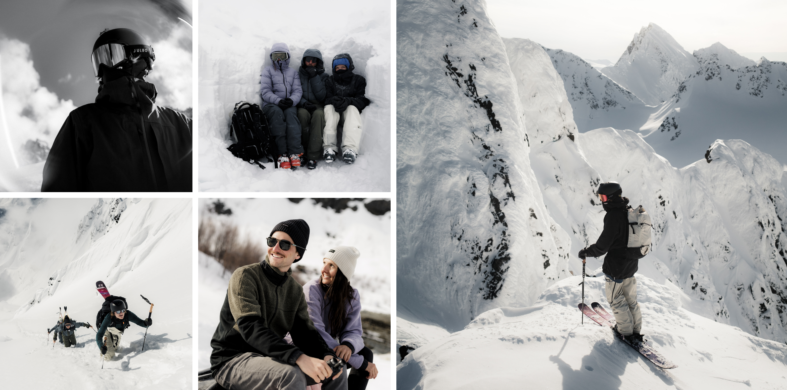 ski, snow, group, winter-clothing, mountain-snow, snow, ski, mountain, hiking, outdoor