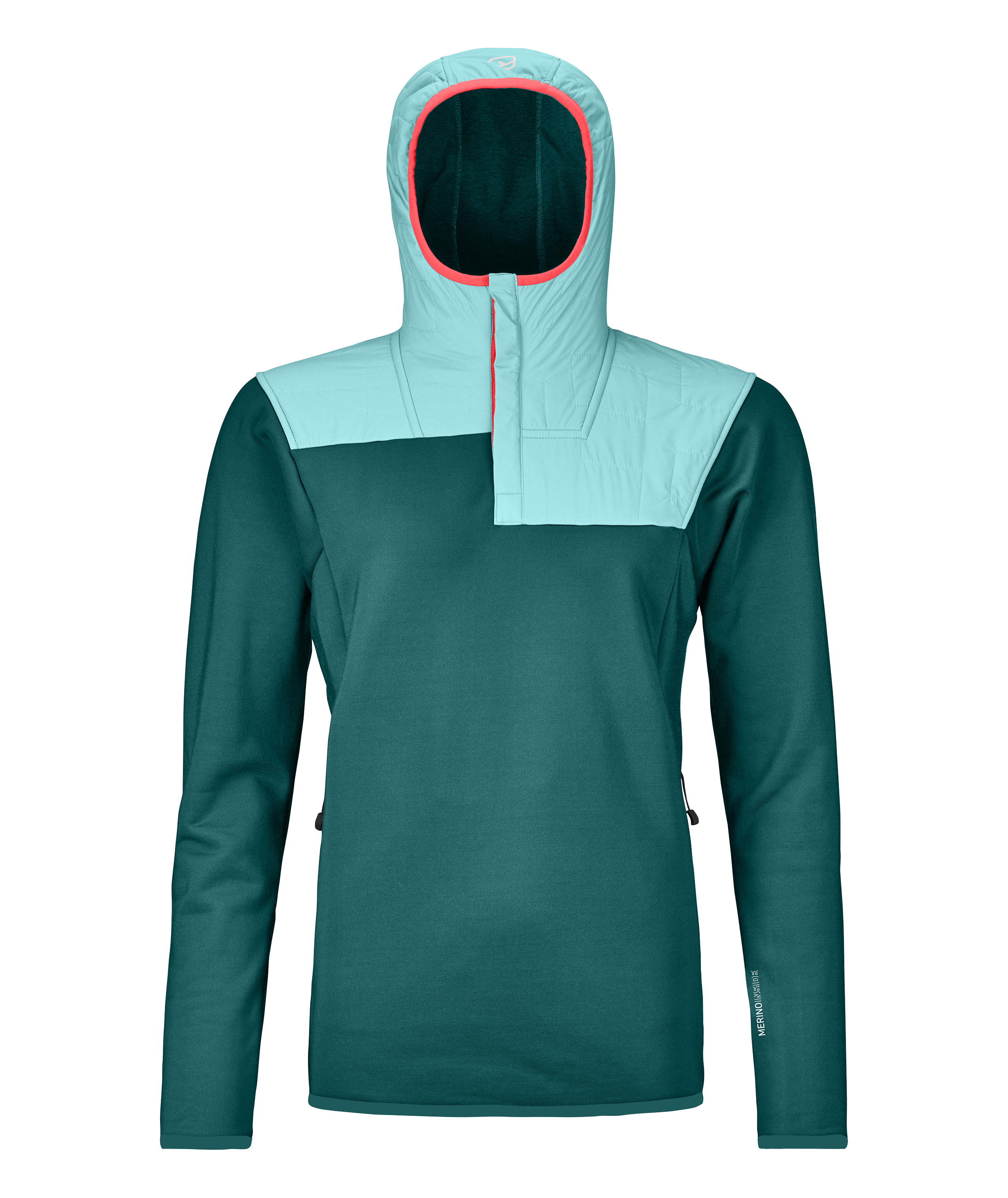 FLEECE PLUS ANORAK W Hood, Hoodie, Sweater, Sweatshirt, Long Sleeve, Hood, Long Sleeve, Hoodie, Sweater, Sweatshirt