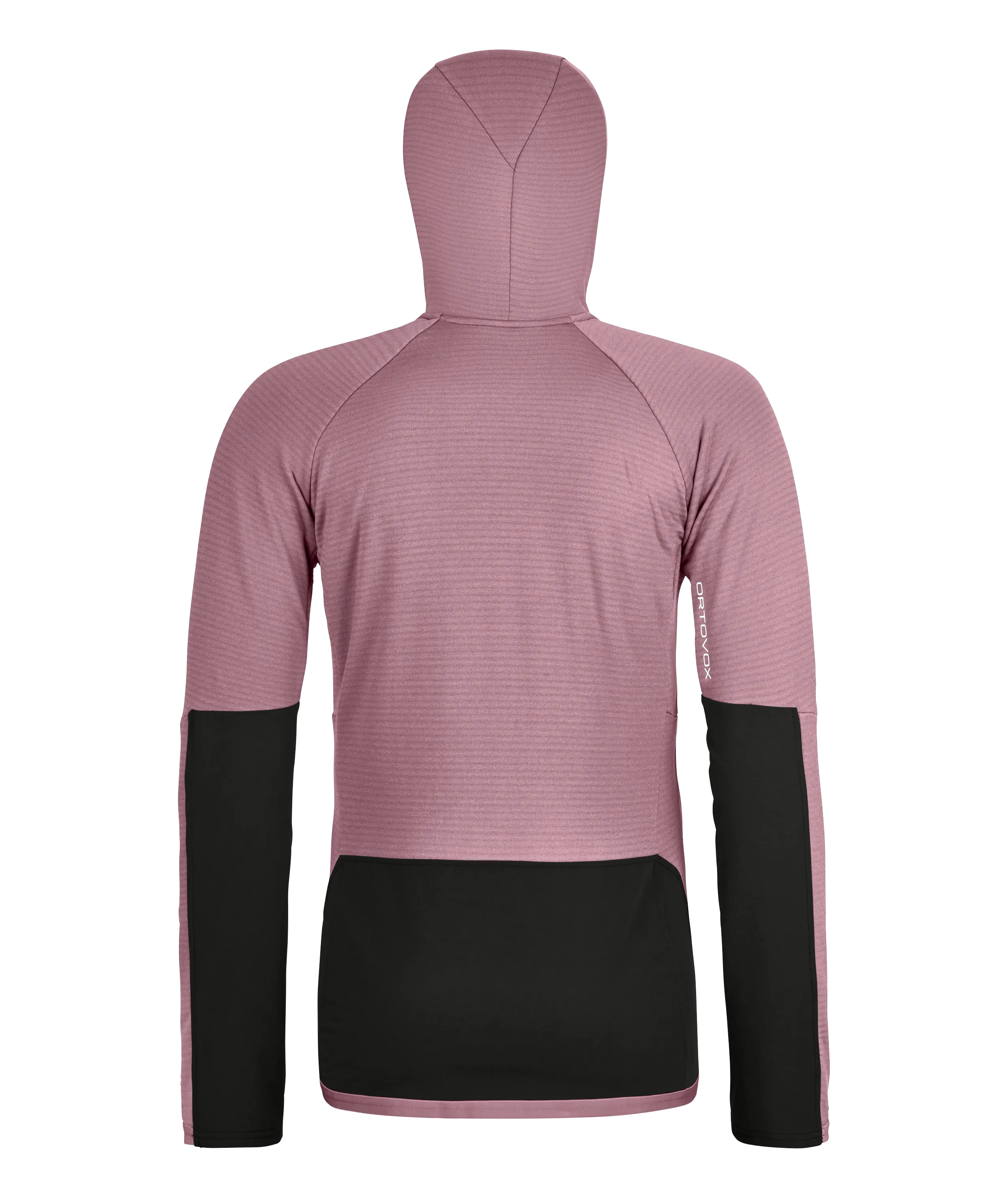 FLEECE RIB HOODY W Long Sleeve, Hood, Jacket, Sweater, Hoodie