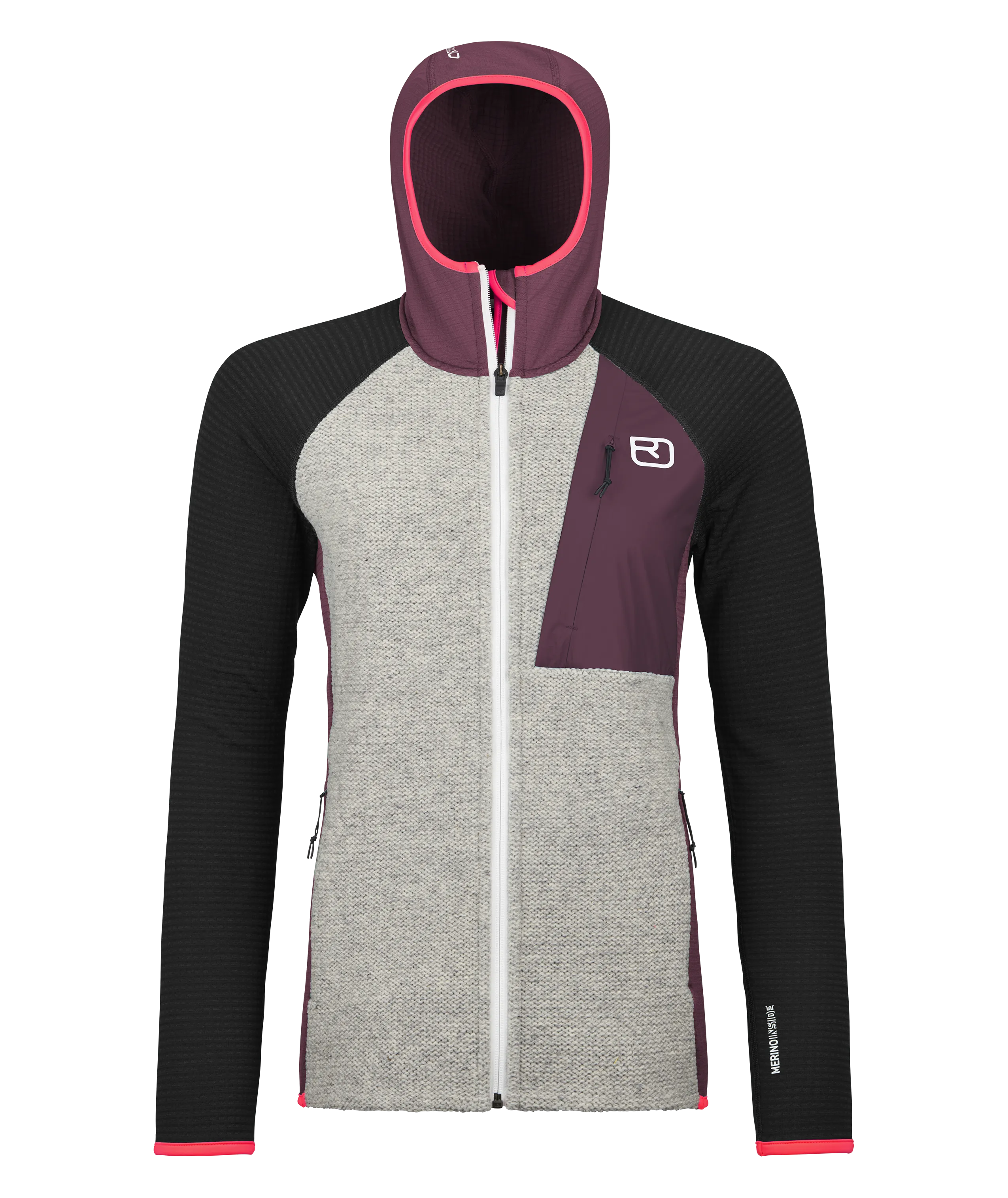 FLEECE GP CLASSIC KNIT HOODY W FLEECE GP CLASSIC KNIT HOODY W