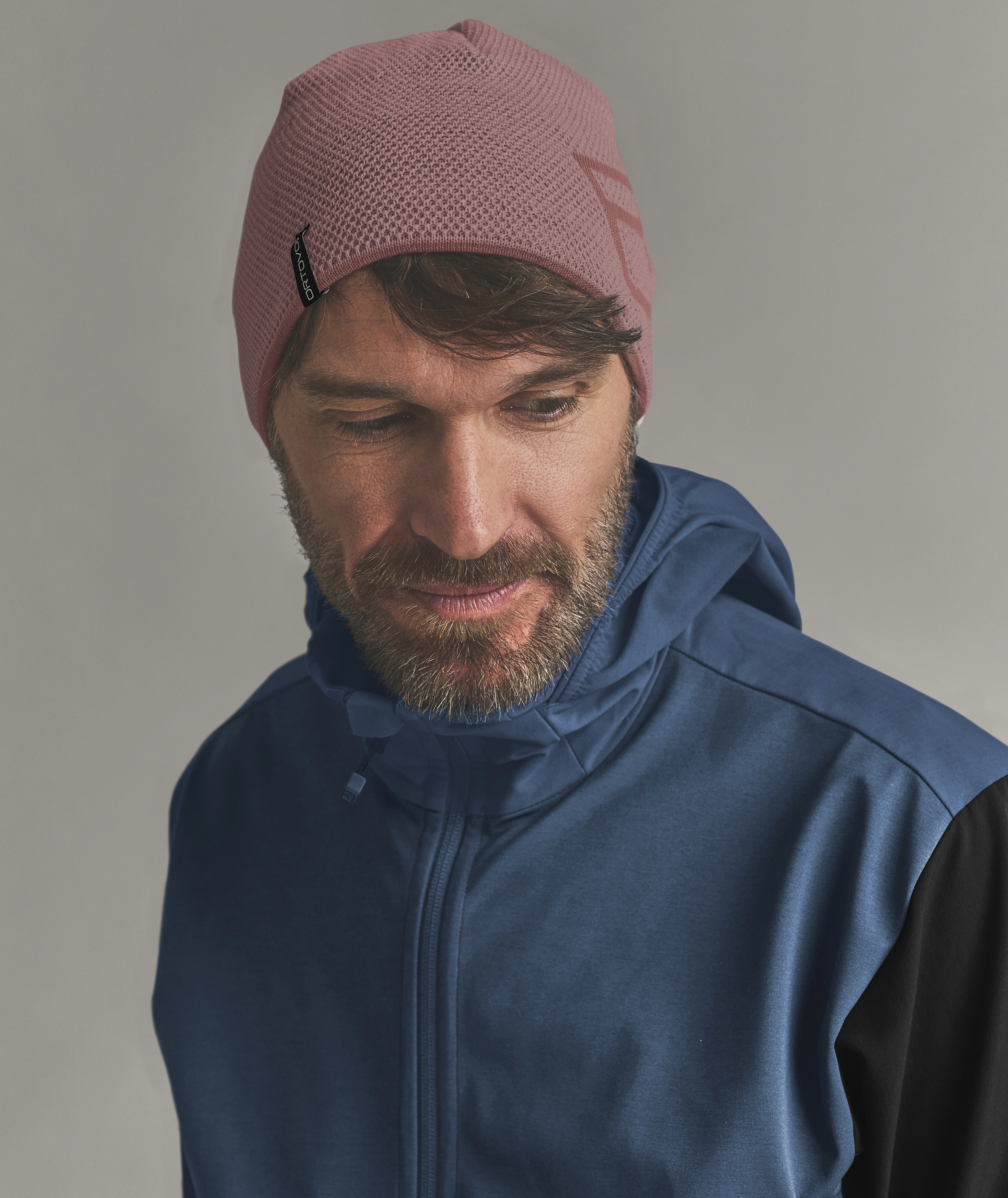 ROCK’N'WOOL BEANIE beanie, knit, pink, man, jacket