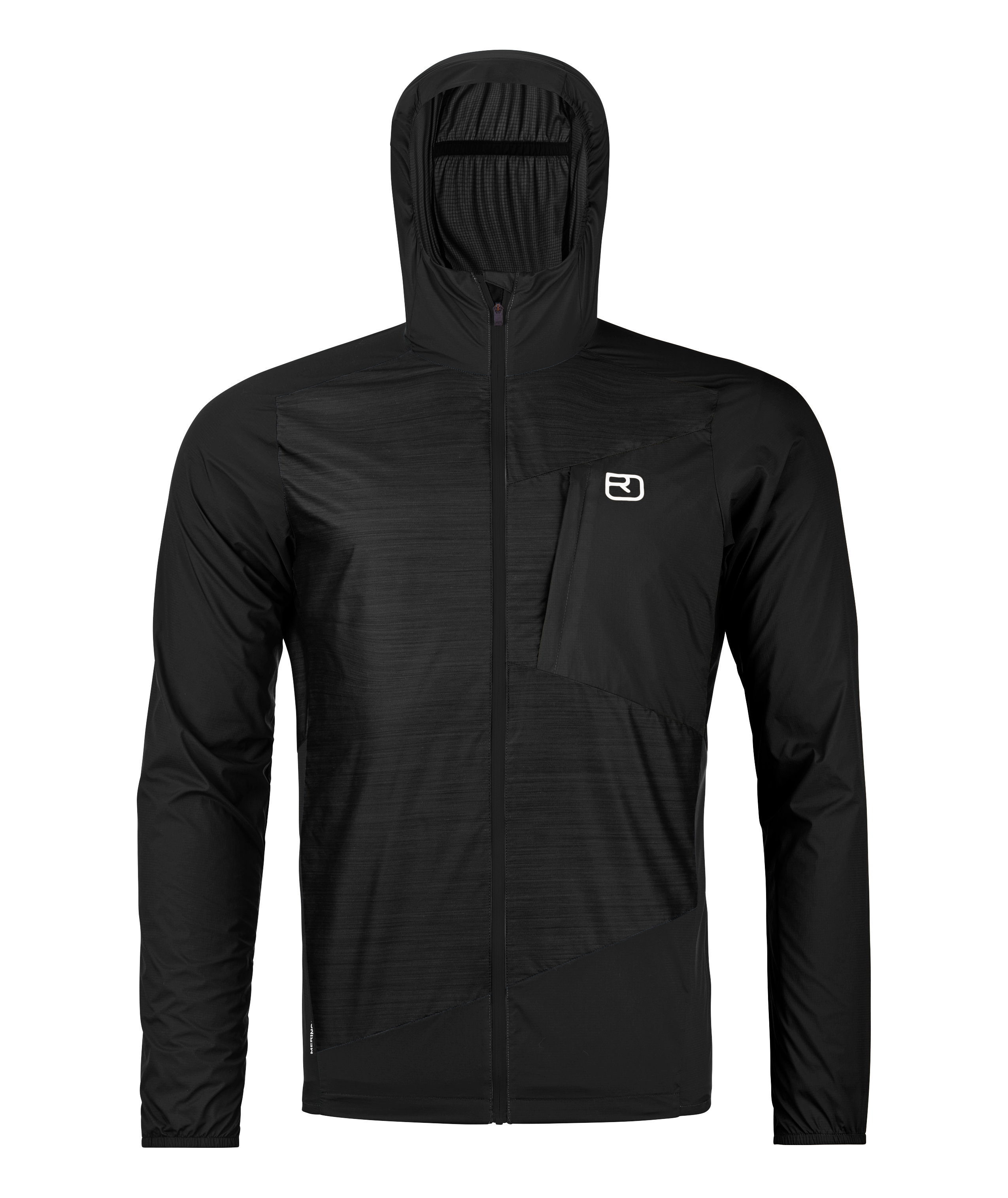 TRACE WINDBREAKER JKT M Coat, Jacket, Long Sleeve, Hood, Hoodie, Coat, Jacket, Long Sleeve, Hood, Hoodie, jacket, hooded, black, zipper, pocket