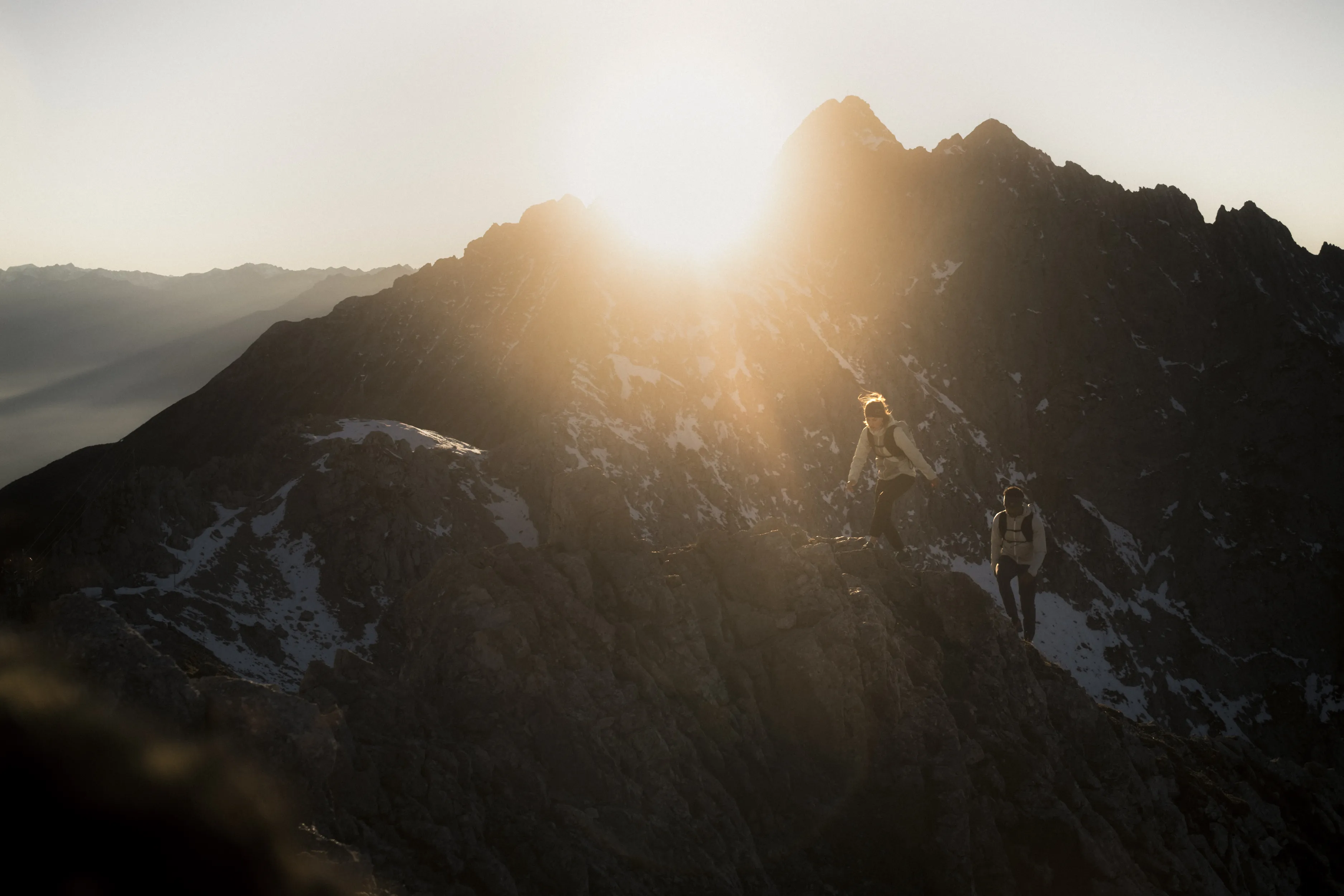 Mountain Range, Nature, Peak, Sky, Hiking