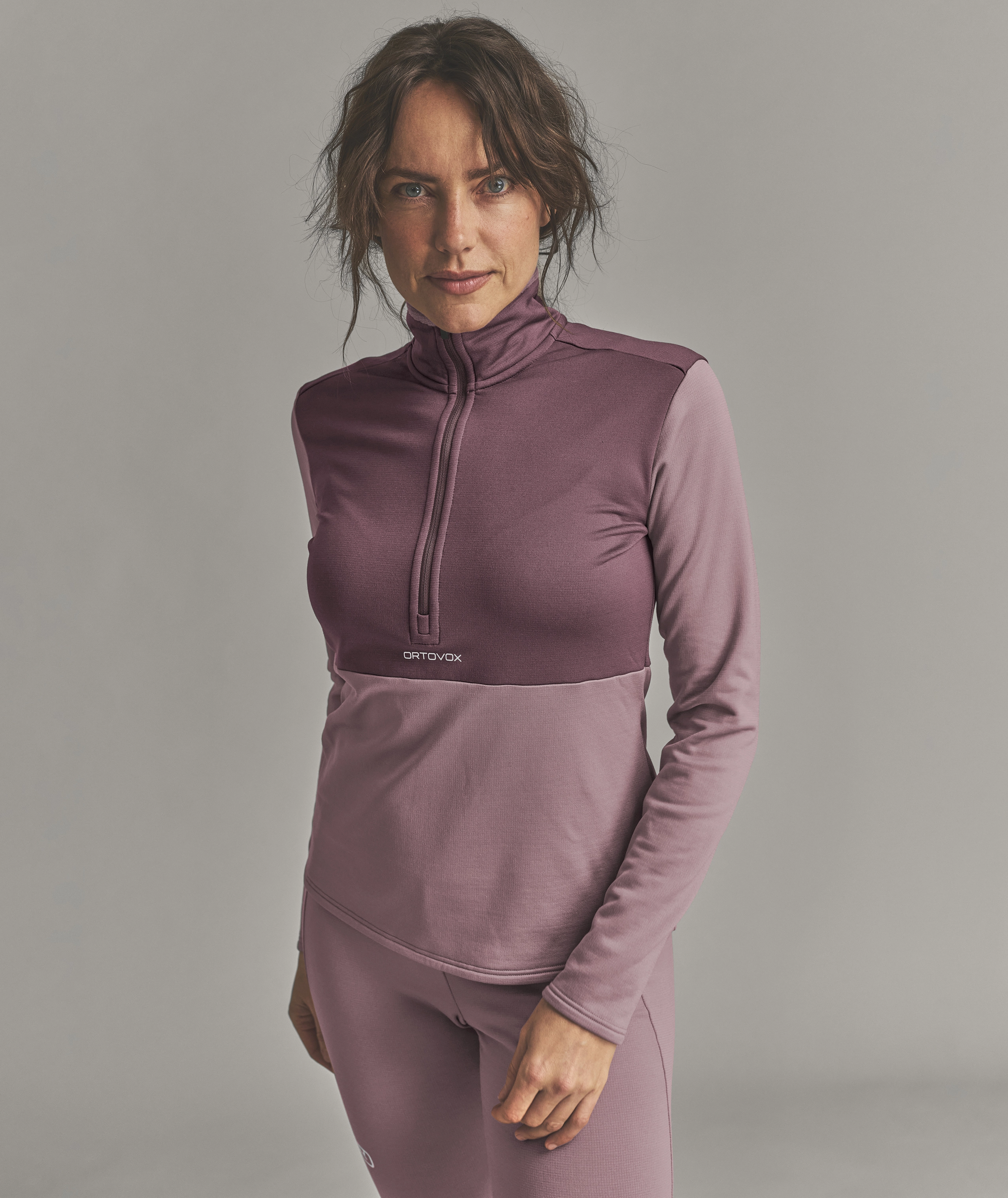 FLEECE LIGHT ZIP NECK W FLEECE LIGHT ZIP NECK W