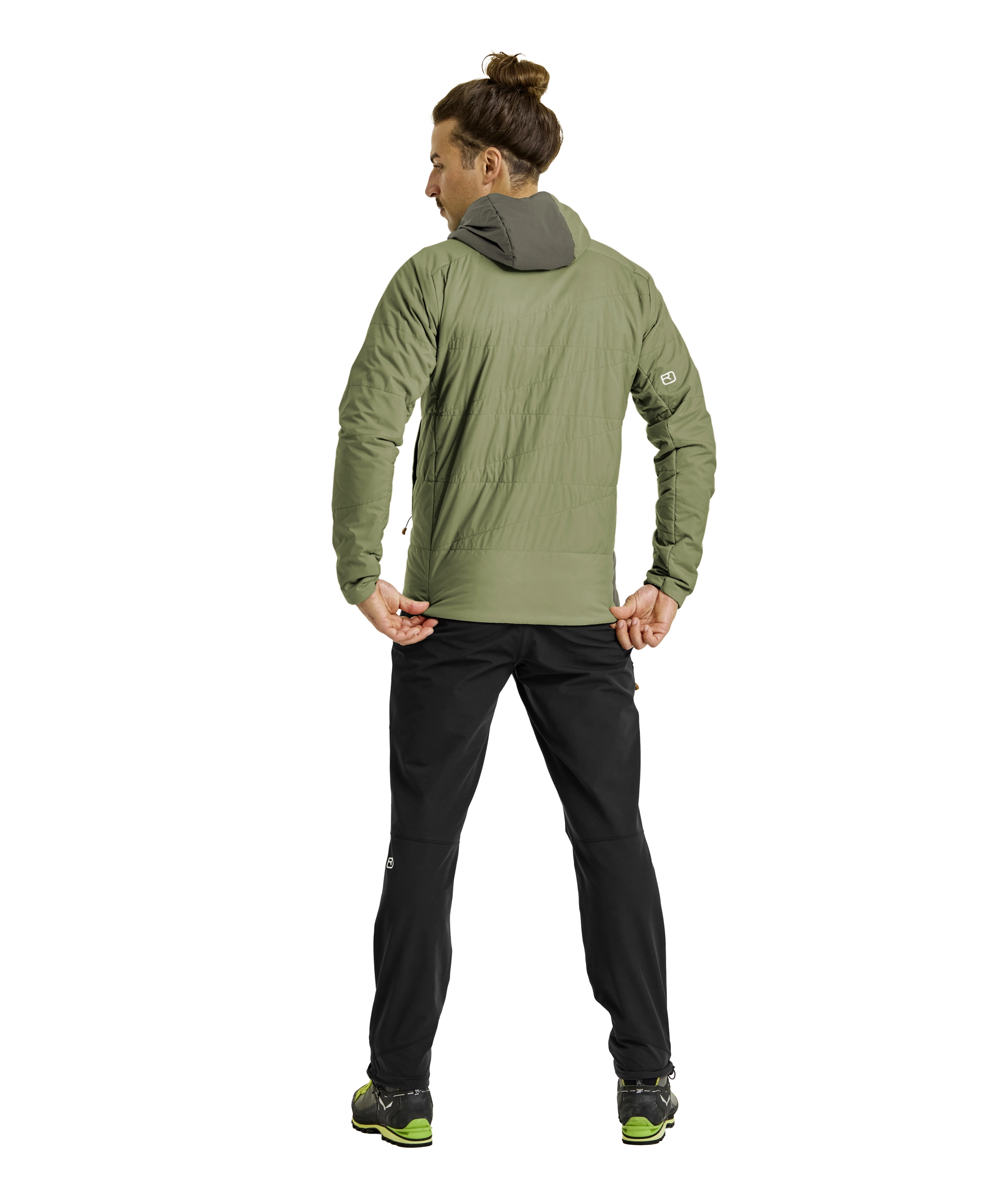 61329-62601-SWISSWOOL_PIZ_DUAN_JACKET_M-M-02.jpg, jacket, puffer, hooded, olive, back view