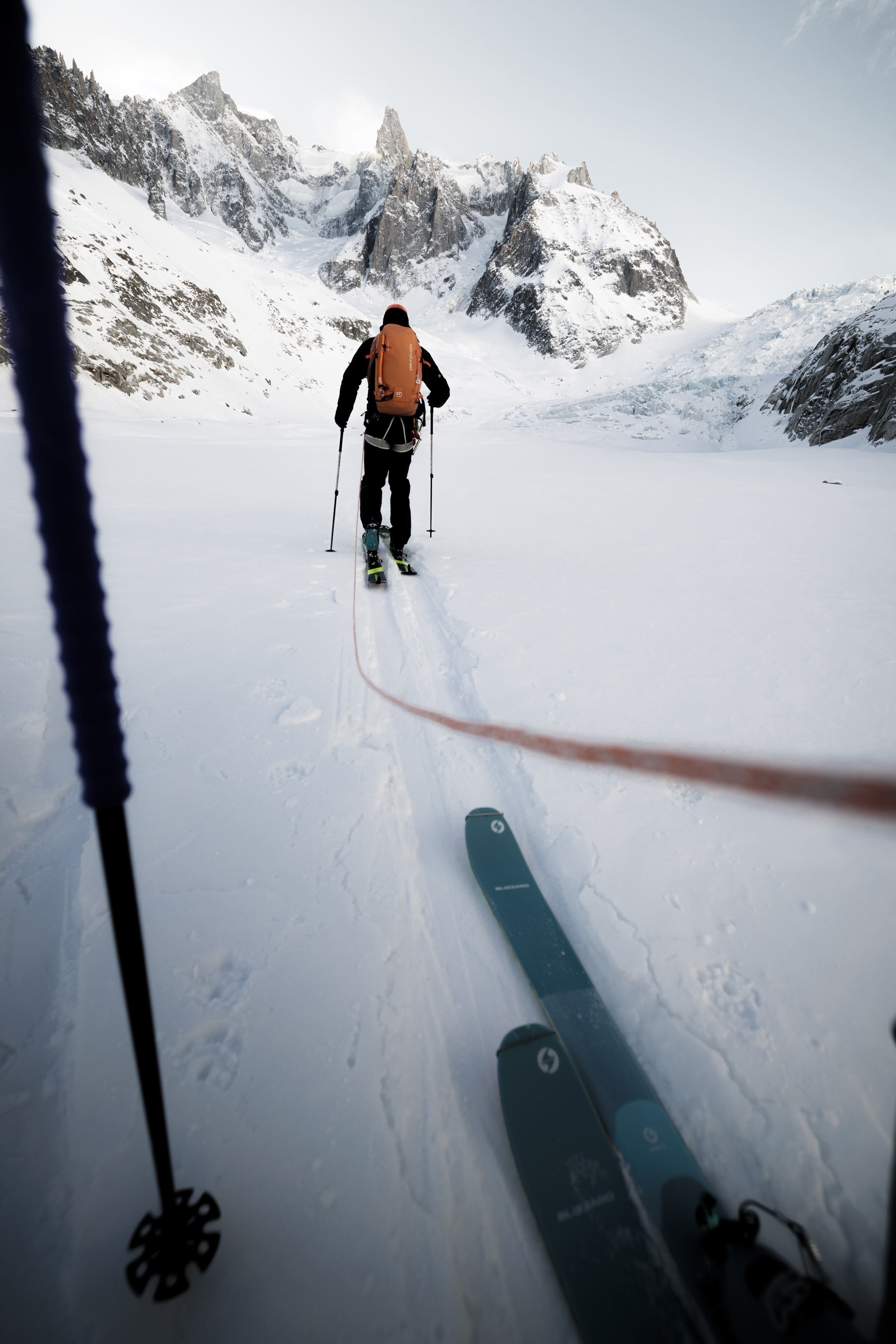 skiing, ski, mountains, snow, skis
