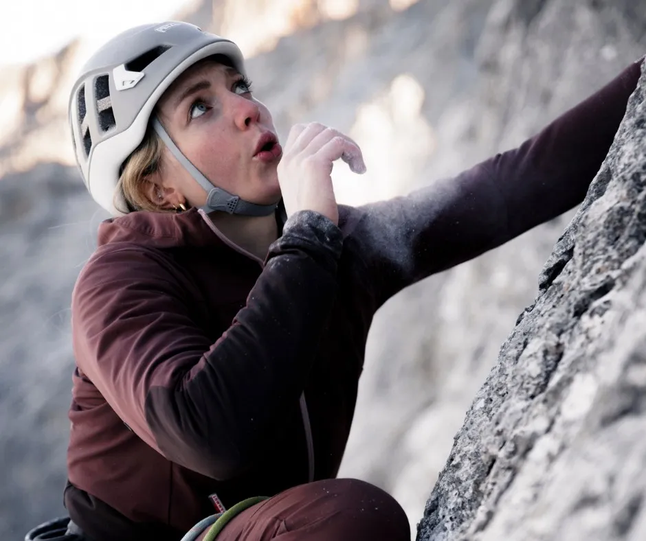 climbing helmet, rock climbing, softshell jacket, hazard protection, outdoor gear