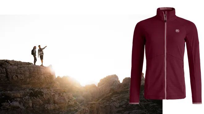 jacket, fleece, windbreaker, red, zipper