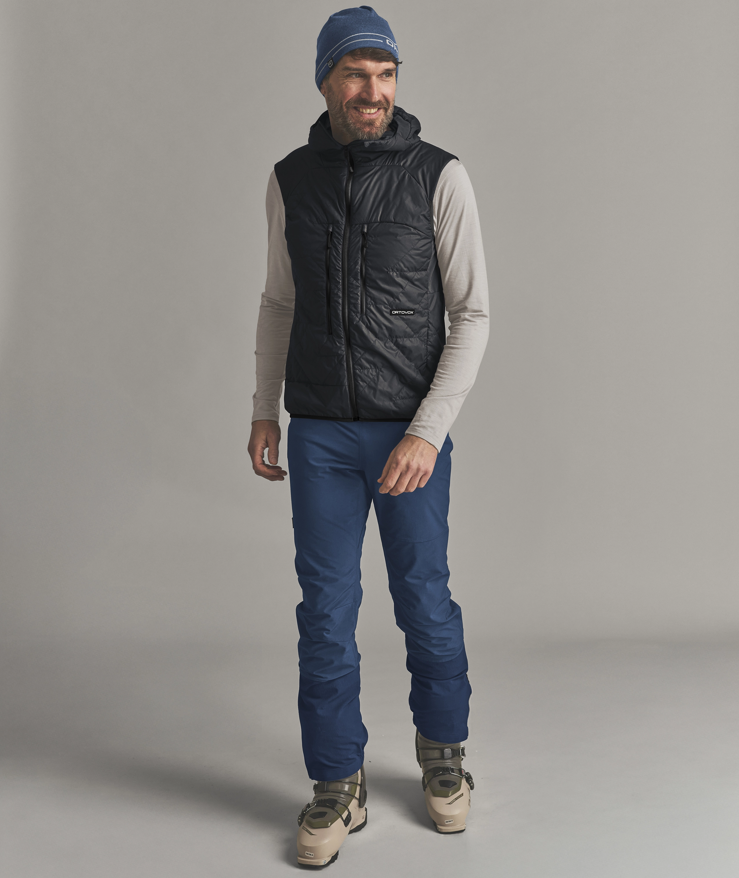 VENET SWISSWOOL 60 VEST M | black raven | L | 4255736263212