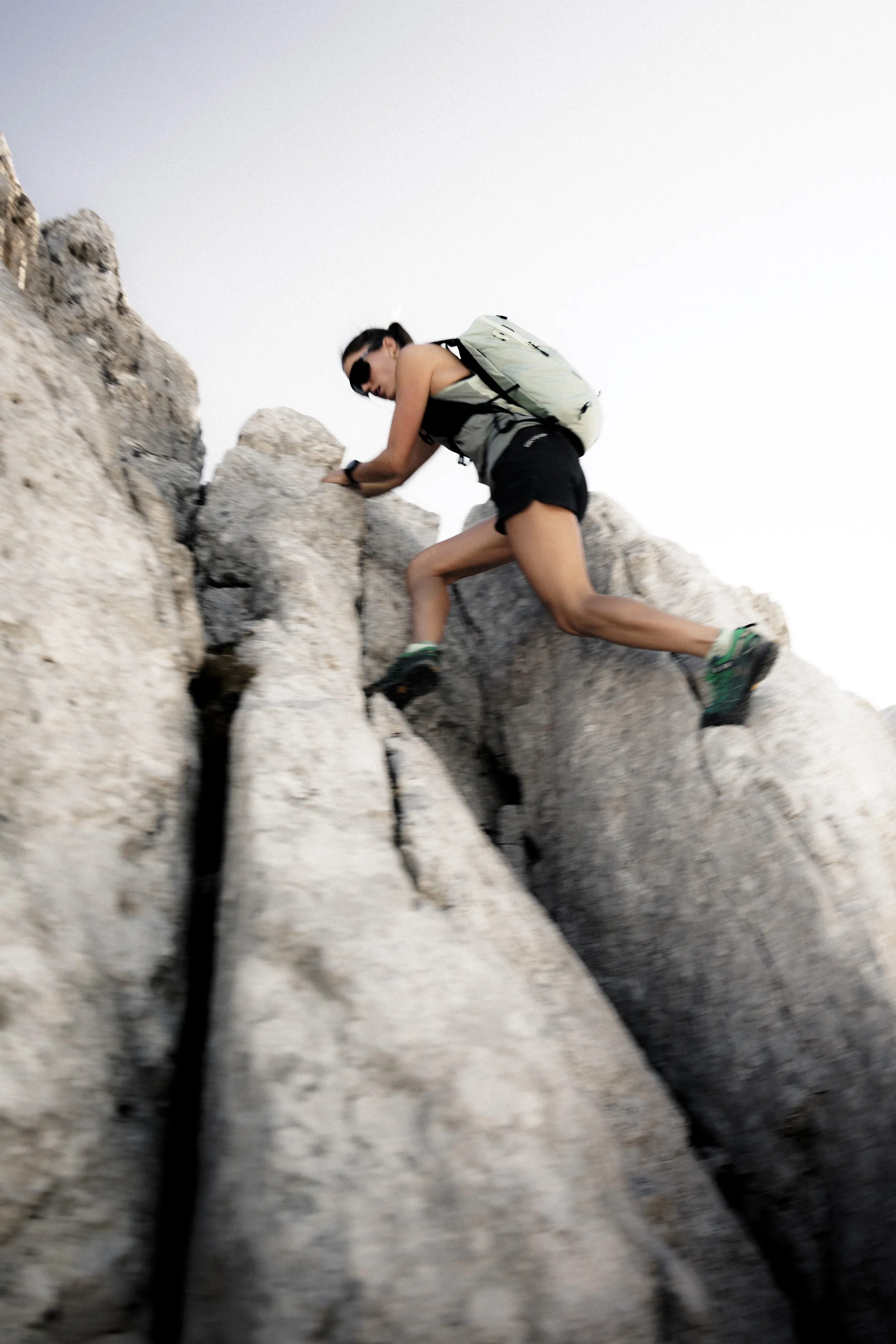 Outdoors, Person, Climbing, Shoe, Rock Climbing
