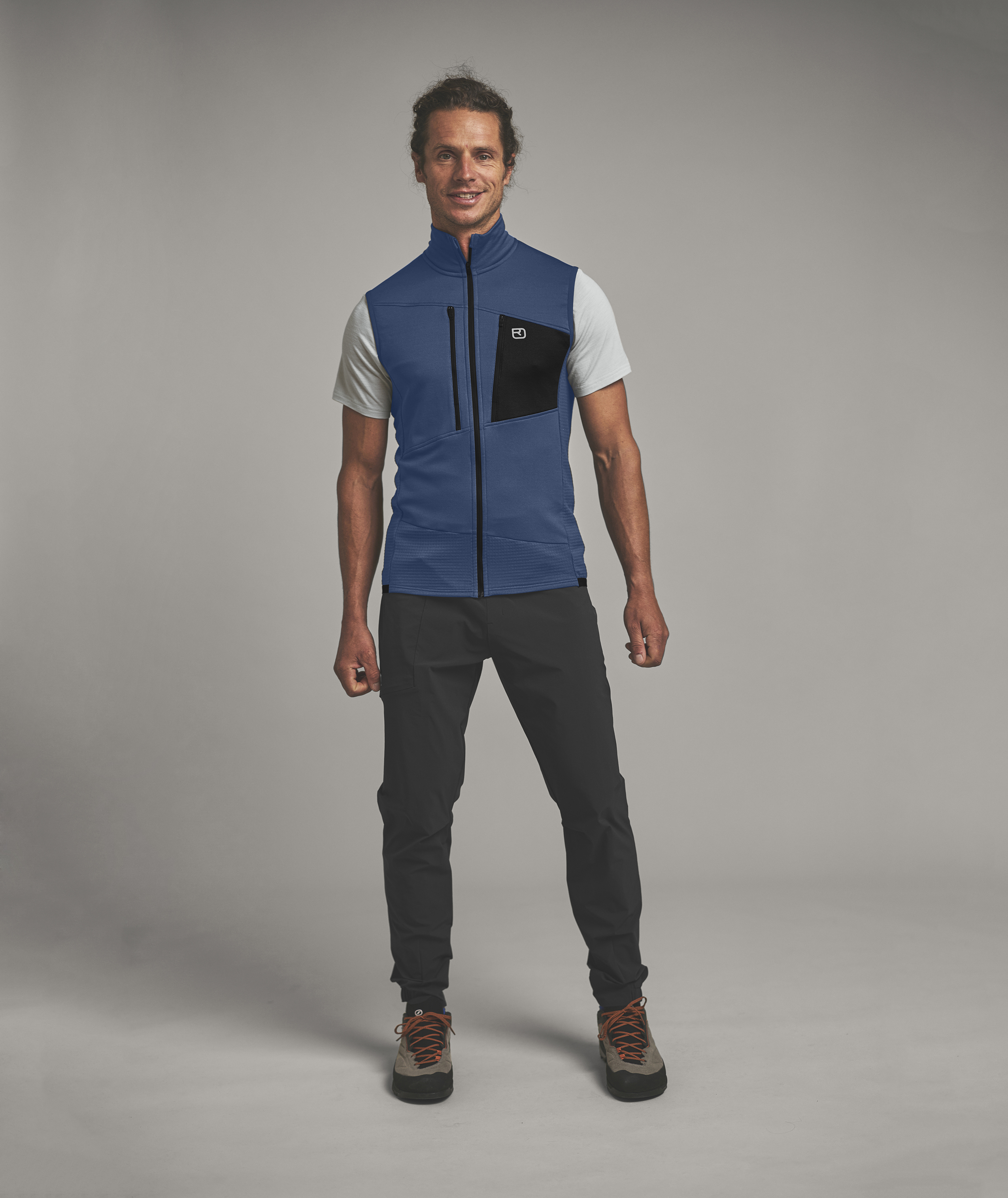 FLEECE GRID VEST M FLEECE GRID VEST M