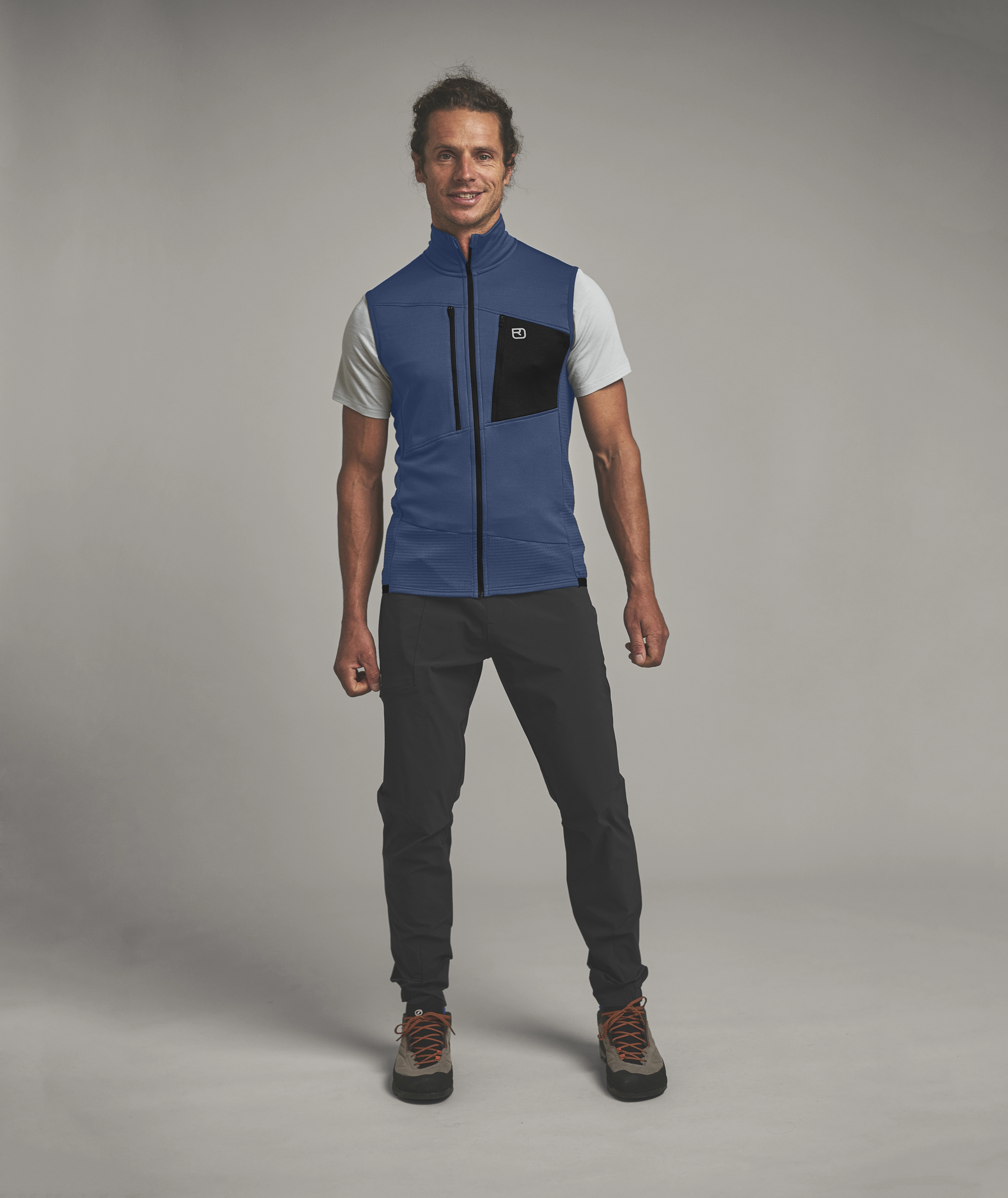 FLEECE GRID VEST M FLEECE GRID VEST M