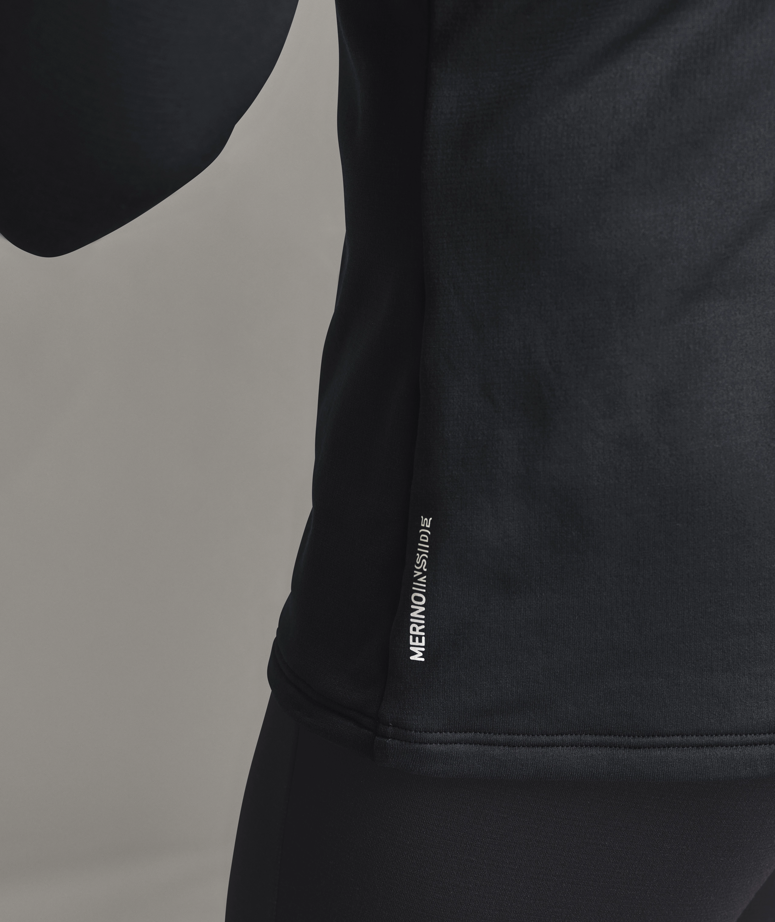 FLEECE LIGHT ZIP NECK M
