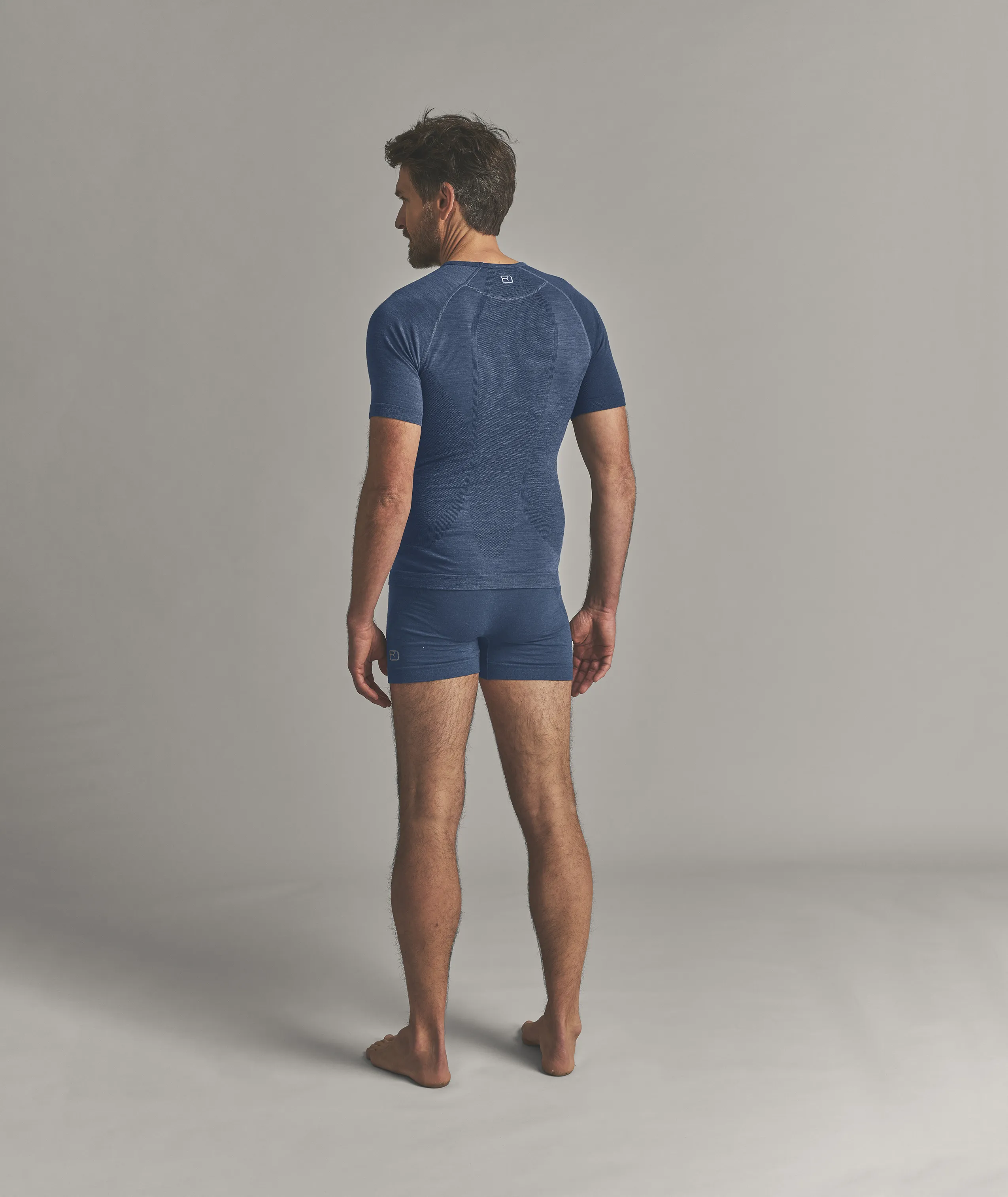 120 COMP LIGHT SHORT SLEEVE M shorts, t-shirt, blue, base layer, man