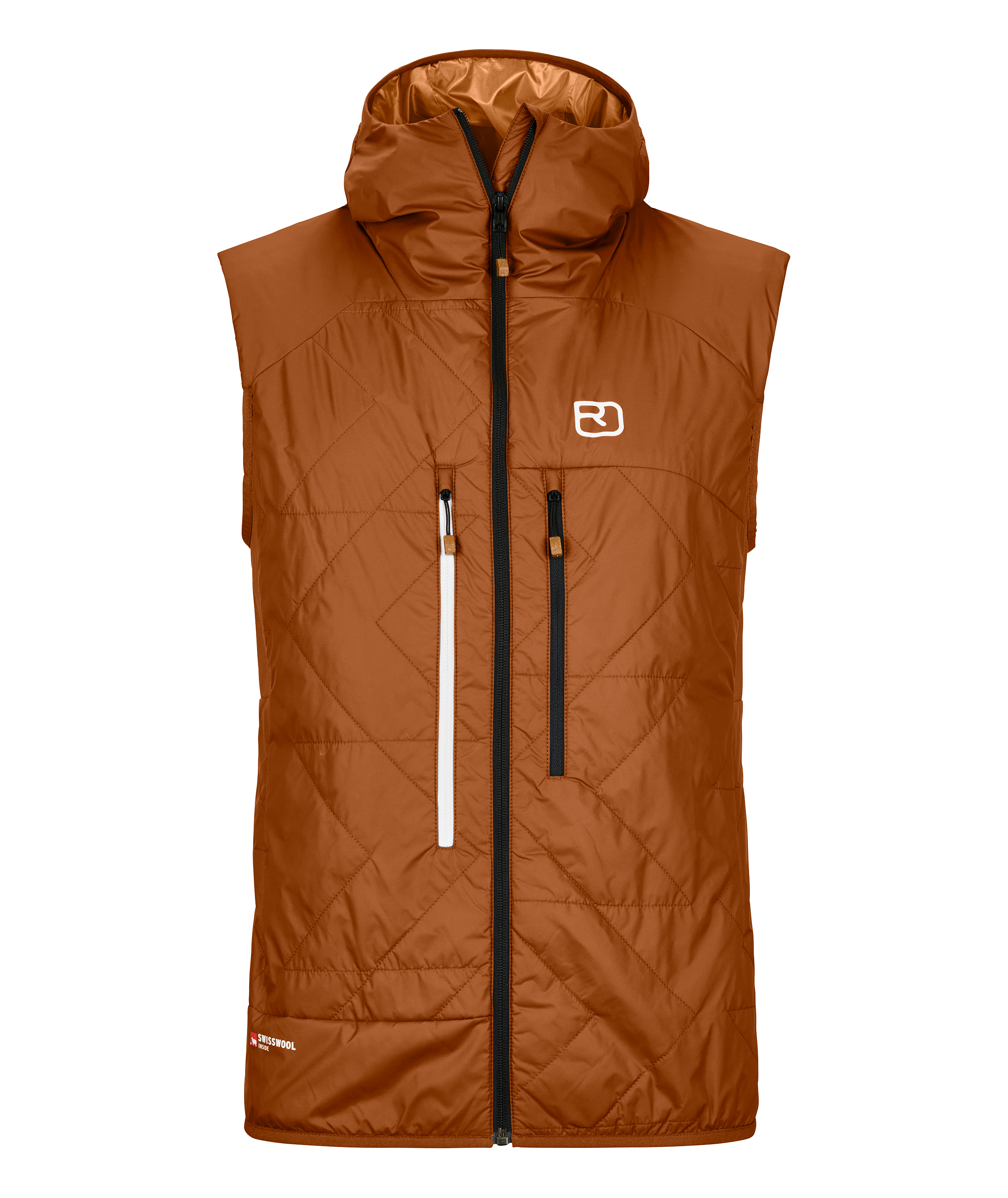 SWISSWOOL PIZ BOÈ VEST M Coat, Vest, Jacket, Lifejacket, Hood, Clothing, Vest, Coat, Jacket, Lifejacket