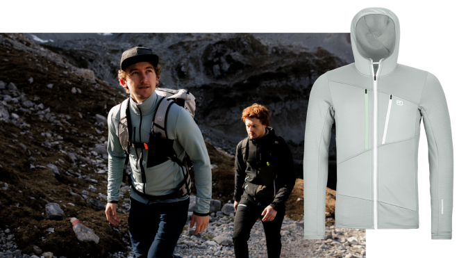 Fleece_LP_S26_Fleece_Grid_661x371 Coat, Jacket, Person, Hiking, Long Sleeve