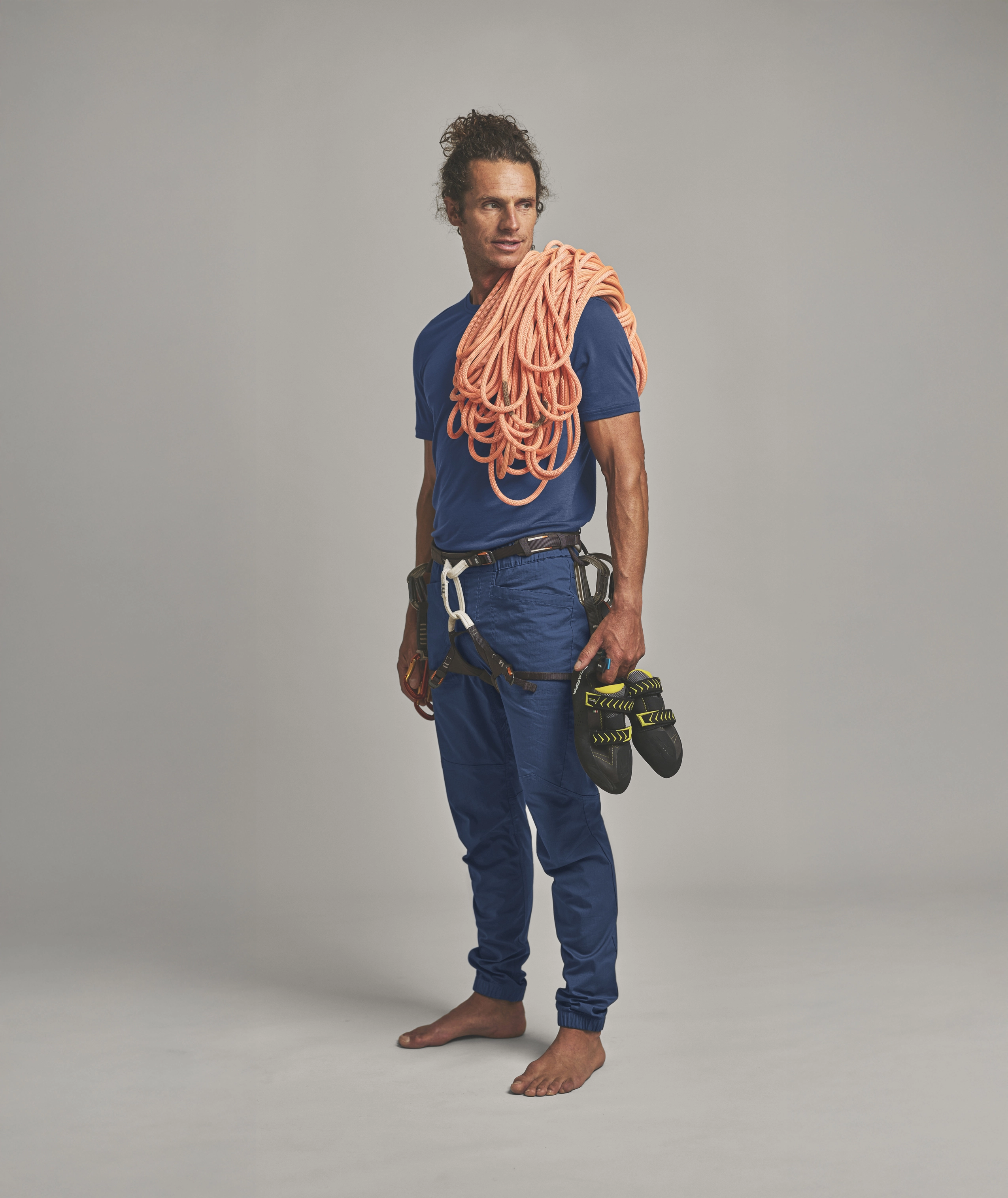 AFFINITY PANTS M climber, rope, carabiners, harness, slings