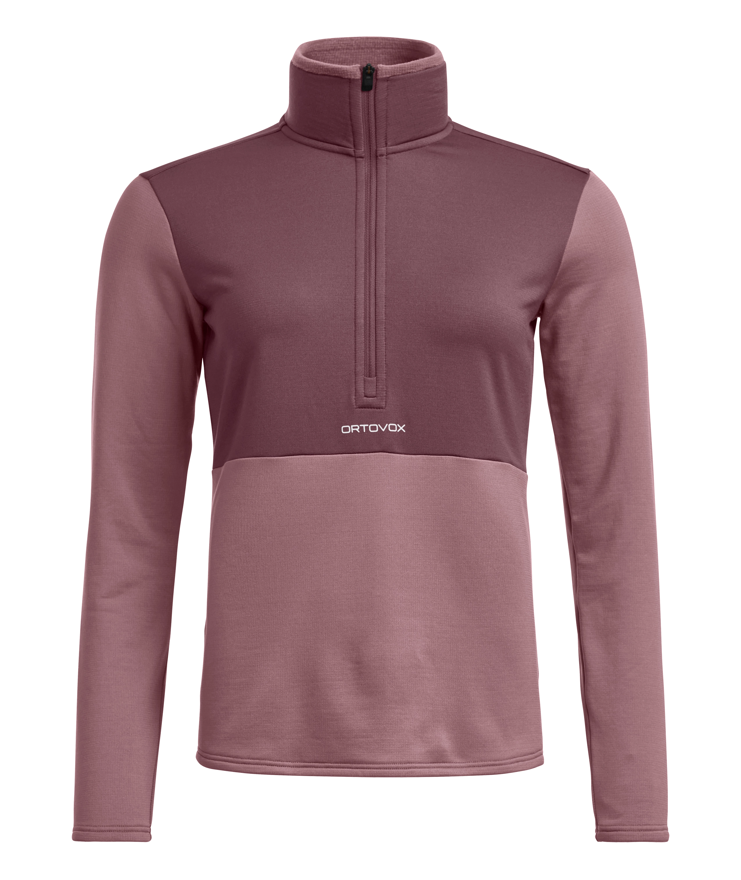 FLEECE LIGHT ZIP NECK W