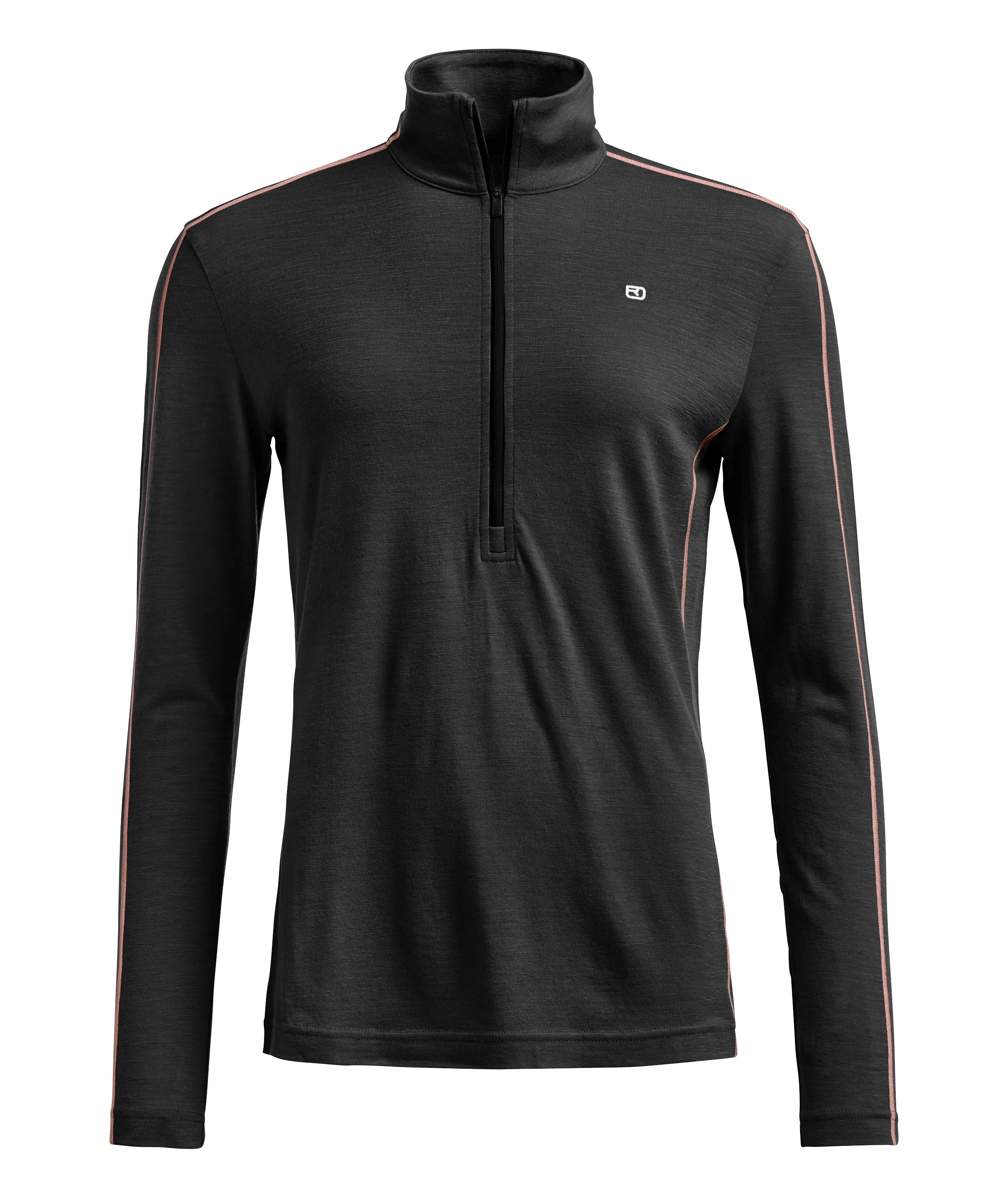 185 ROCK'N'WOOL ZIP NECK W Clothing, Long Sleeve, Sleeve, Fleece, Hoodie, Clothing, Long Sleeve, Sleeve, Fleece, Jacket