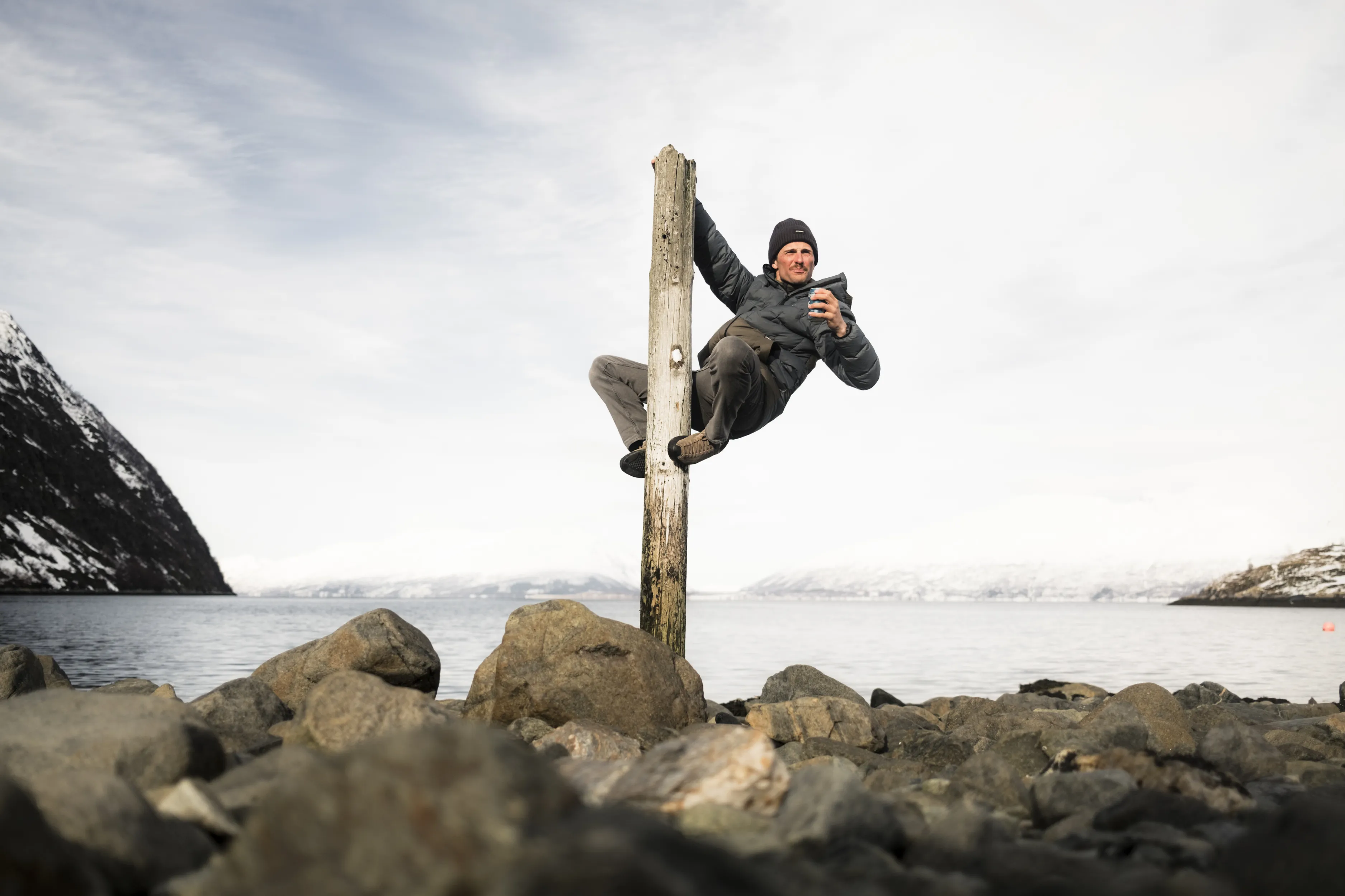 Rock, Photography, Adult, Man, Person