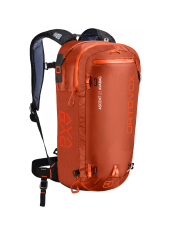 AVABAG Ascent 22 orange backpack, hydration pack, outdoor backpack, waist strap, adjustable sternum strap