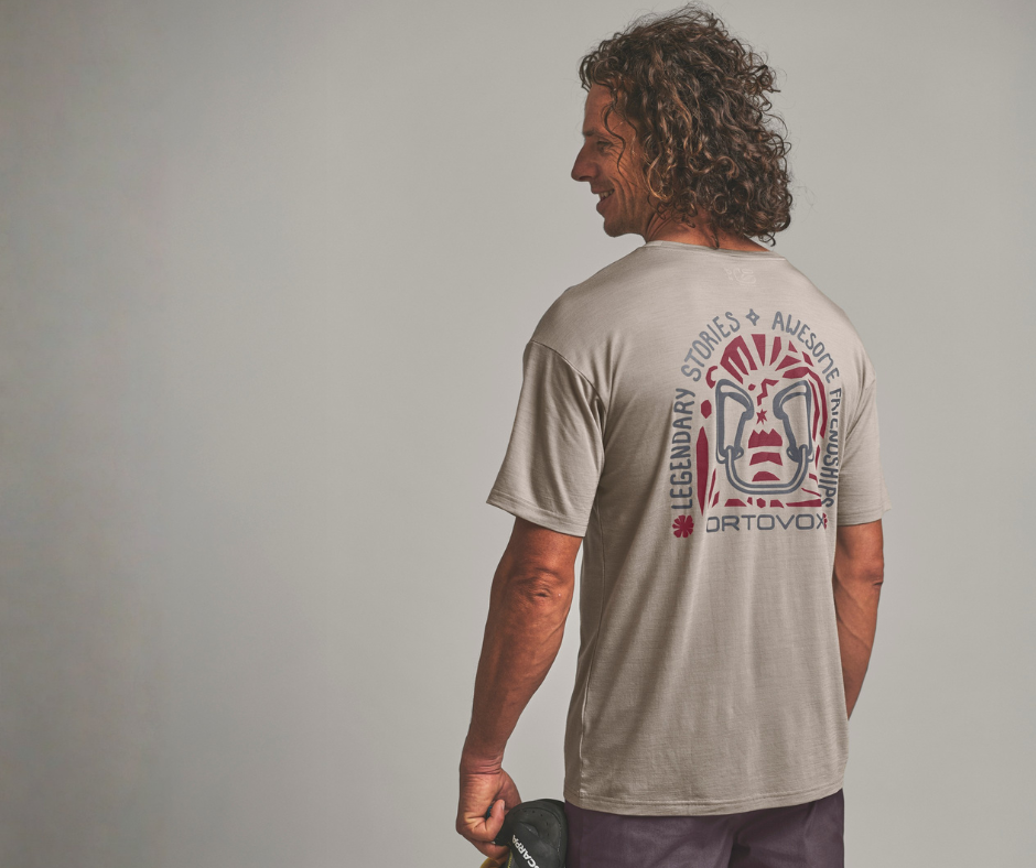 tshirt, graphic tee, shortsleeve, beige, back design