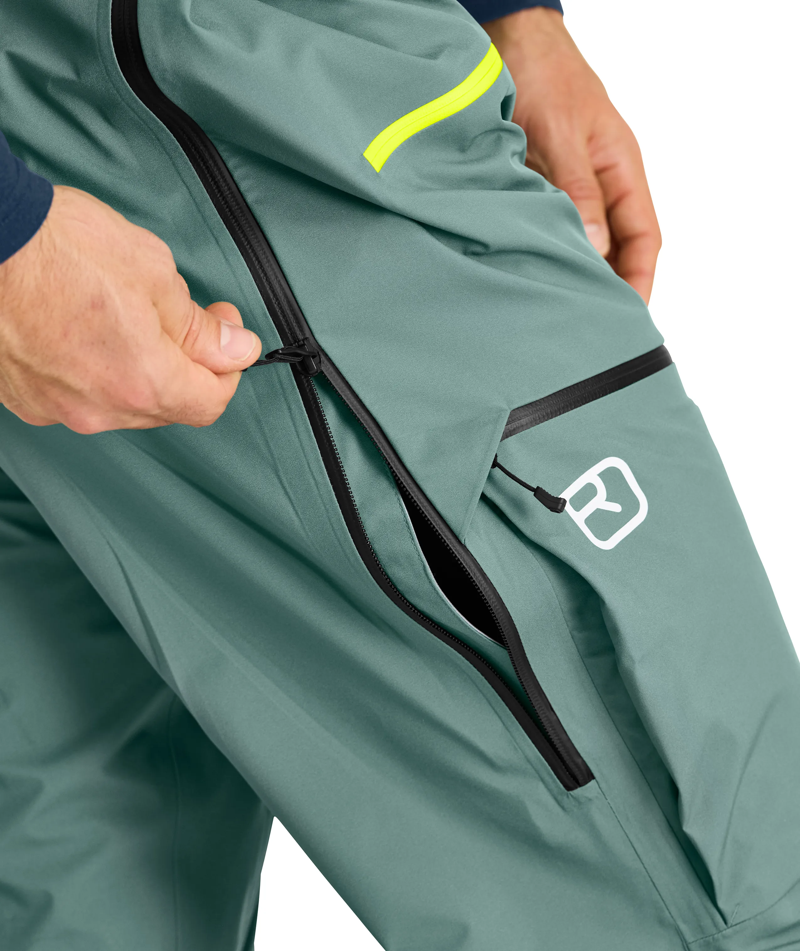 3L DEEP SHELL BIB PANTS M | black raven | XL | 4251877752387