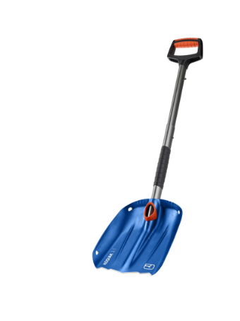 Shovel-Kodiak snow shovel, childrens shovel, blue shovel, telescoping handle, orange blade