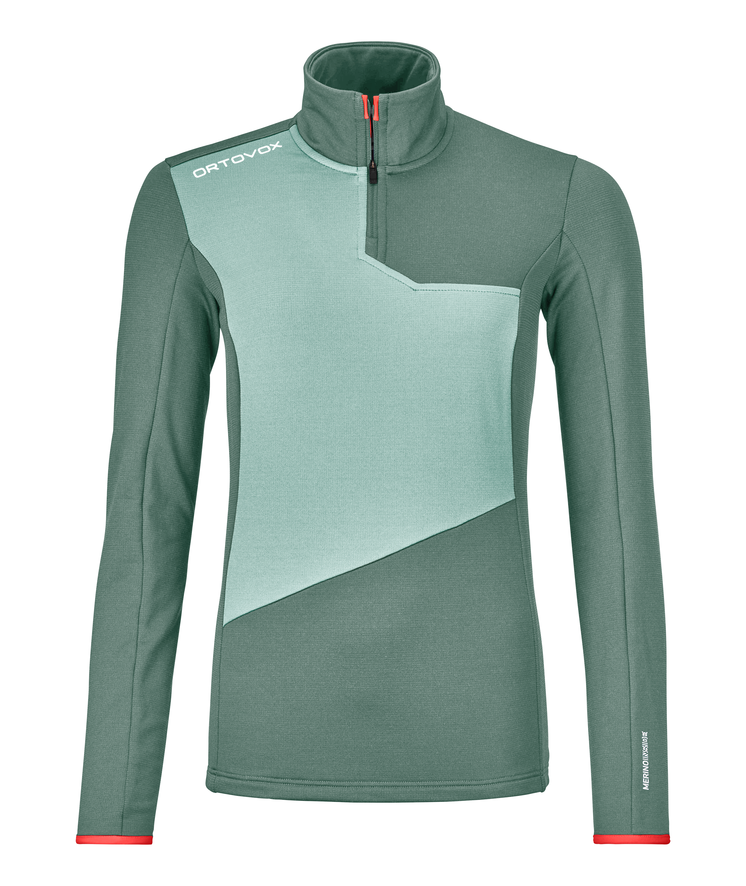 FLEECE LIGHT ZIP NECK W FLEECE LIGHT ZIP NECK W