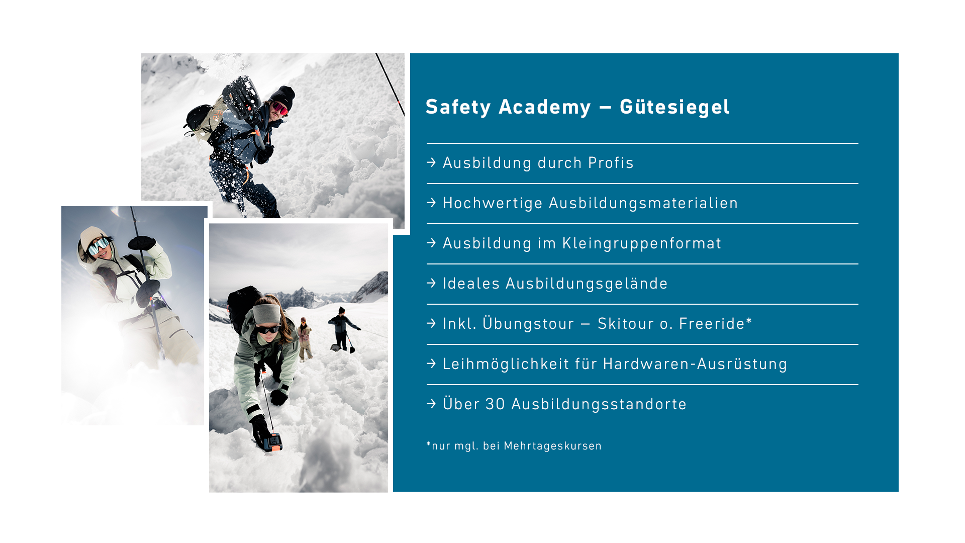 Guetesiegel_Lawine_1920x1080_DE ski, snow, outdoor, people, gear