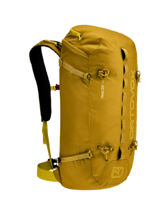 Trad-Zip backpack, outdoor, hiking, daypack, yellow