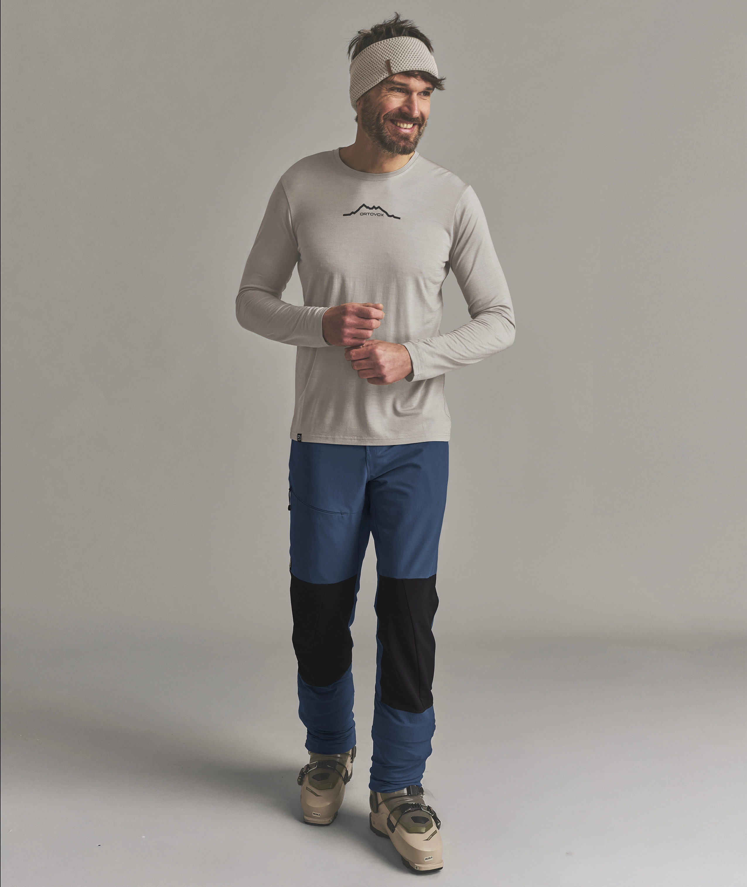 ROCK’N'WOOL HEADBAND longsleeve shirt, base layer, hiking pants, headband, hiking boots