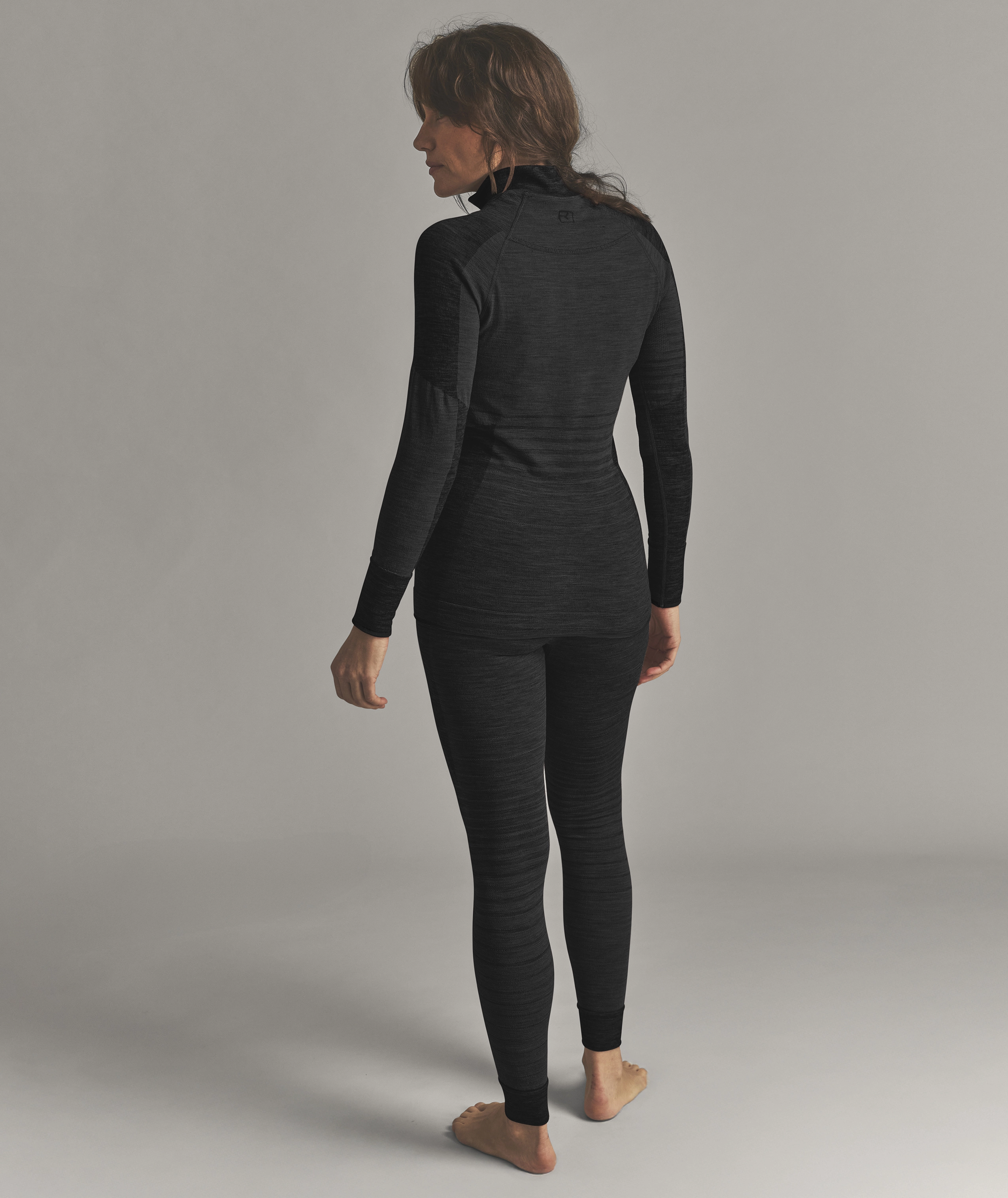 230 COMPETITION LONG PANTS W base layer, long sleeve, black, thermal, form-fitting