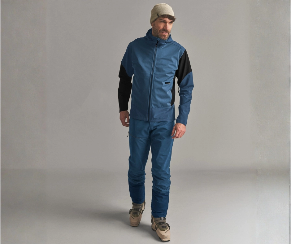 jacket, pants, outdoor, beanie, hiking shoes