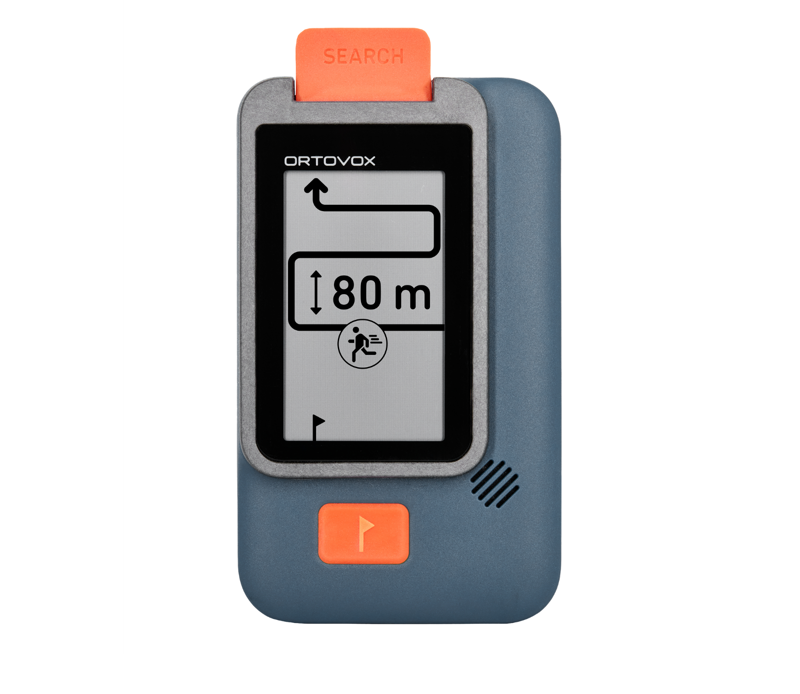 Focus_Voice_2 GPS, alpine, safety beacon, display, orange button