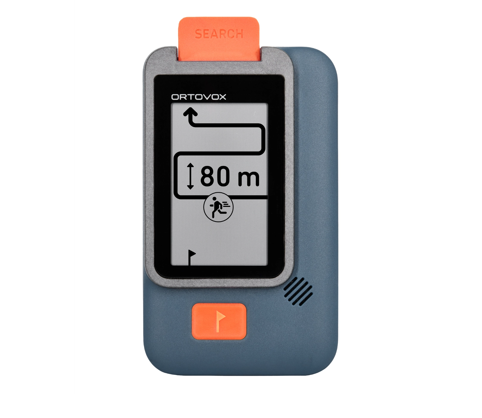 Focus_Voice_2 GPS, alpine, safety beacon, display, orange button