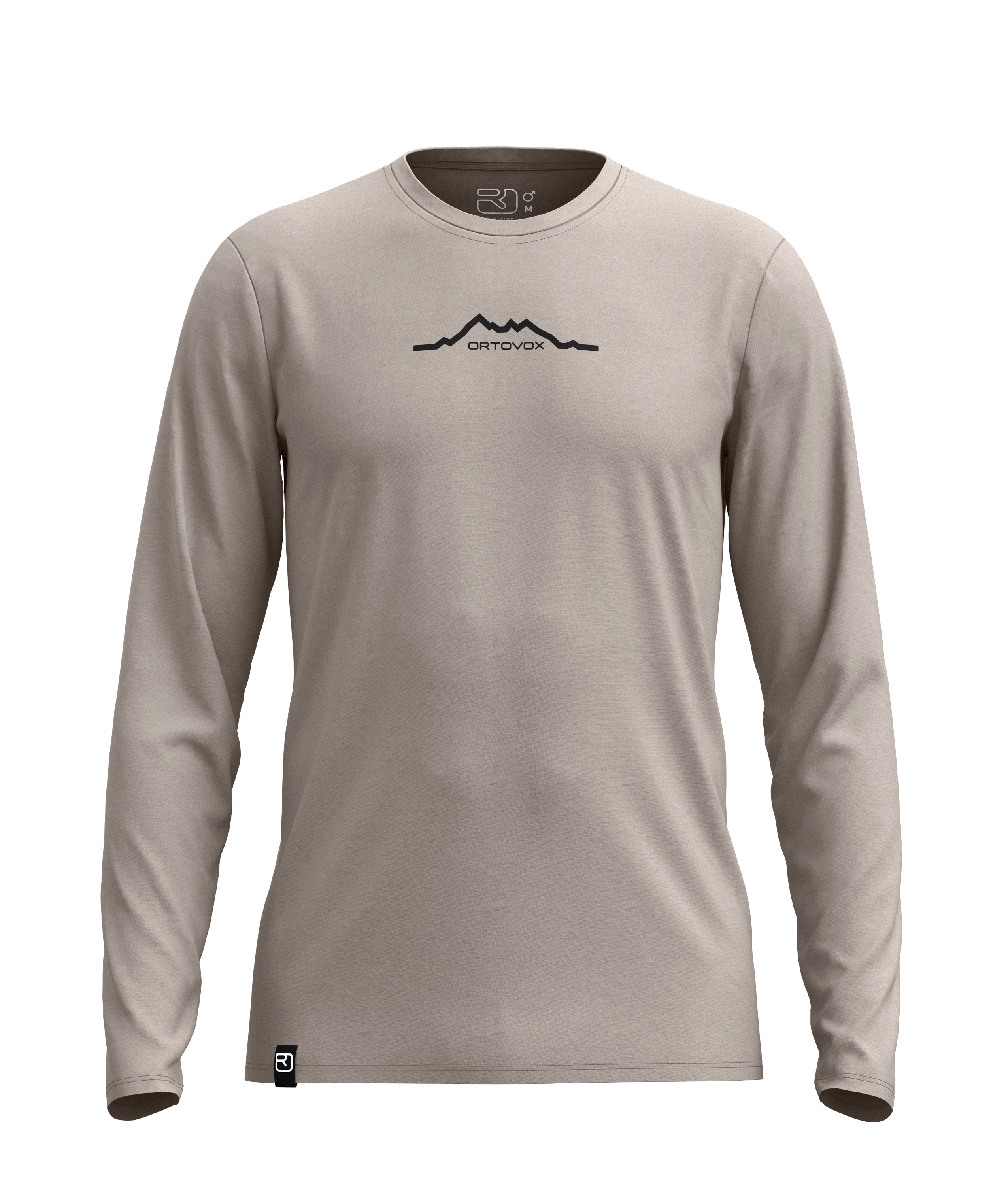 150 COOL MOUNTAIN LS M | dark linen | M | 4255736267852